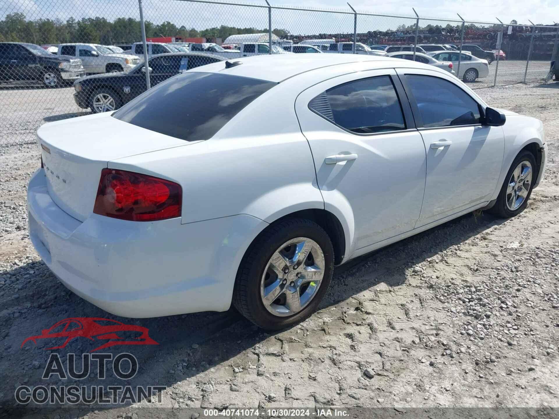 DODGE AVENGER 2014 - 1C3CDZAB6EN199611