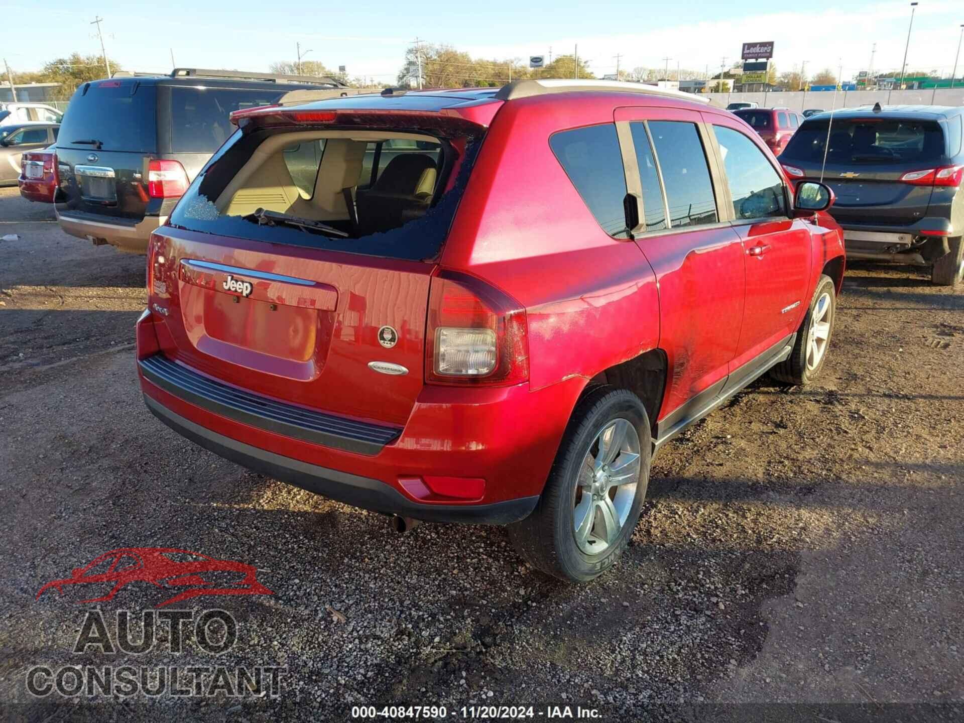JEEP COMPASS 2016 - 1C4NJDEB8GD598488