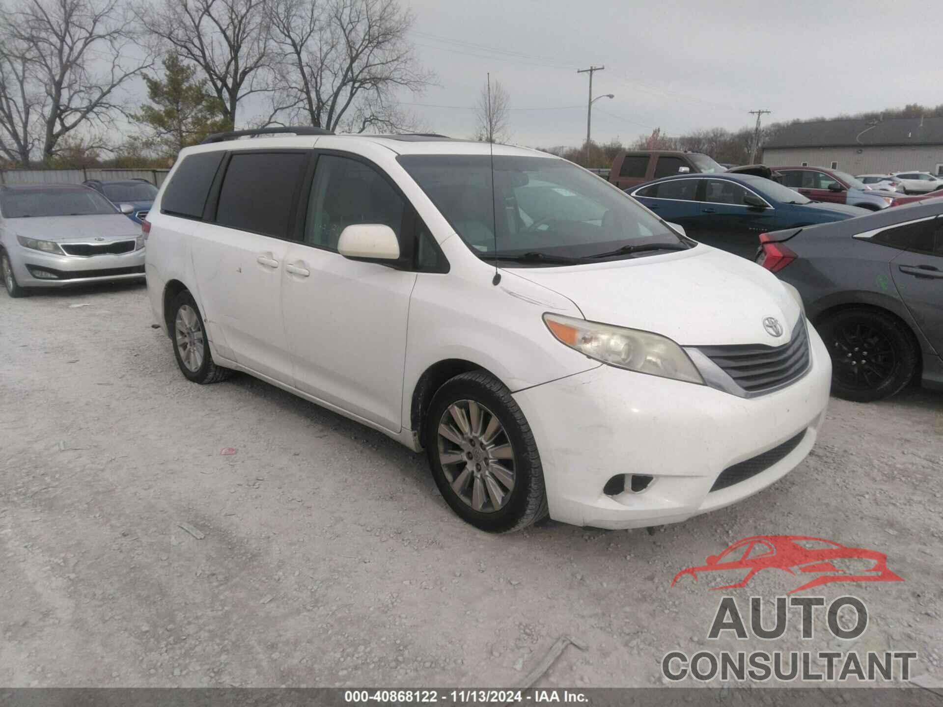 TOYOTA SIENNA 2011 - 5TDDK3DCXBS012514