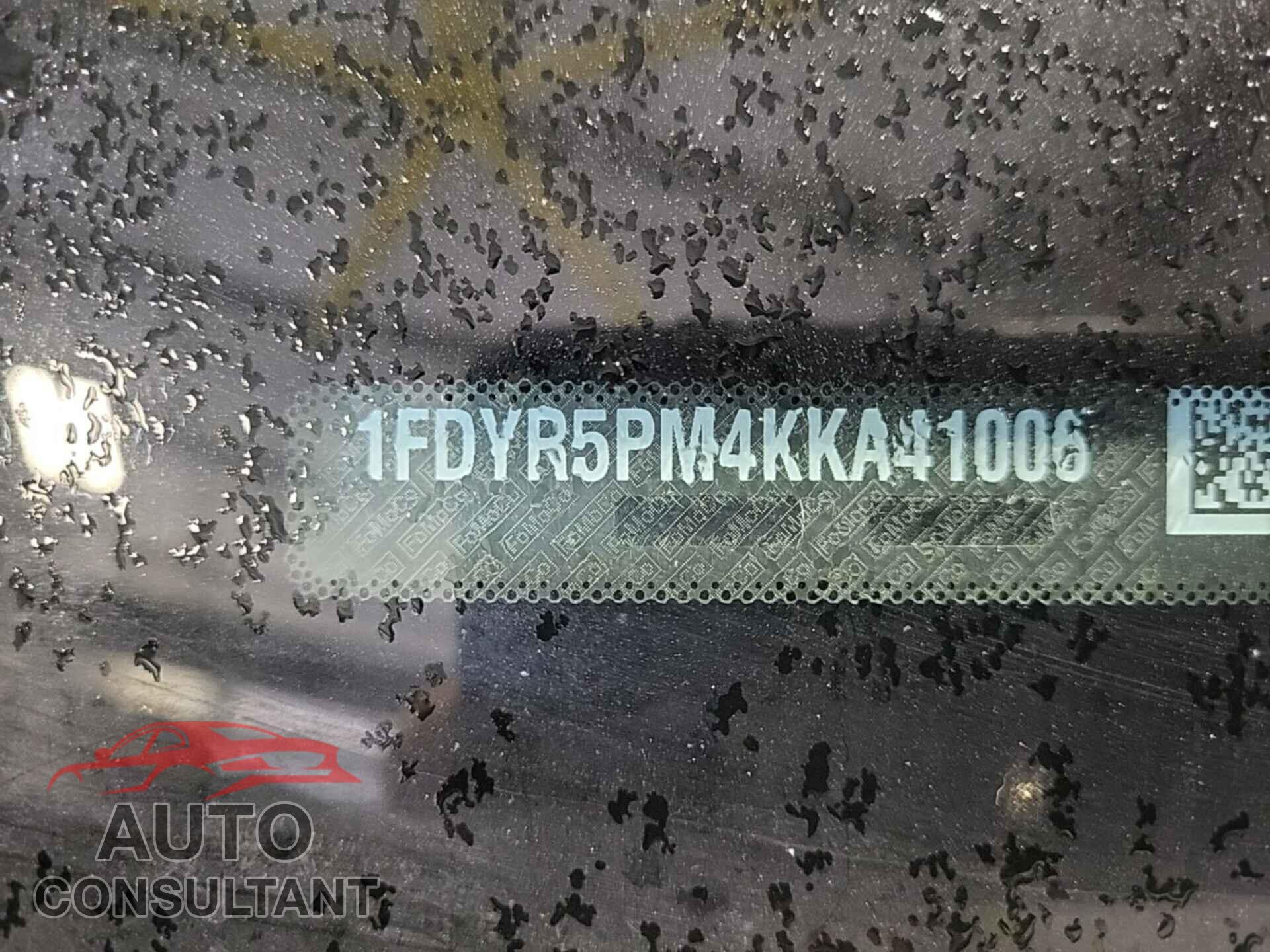 FORD TRANSIT 2019 - 1FDYR5PM4KKA41006