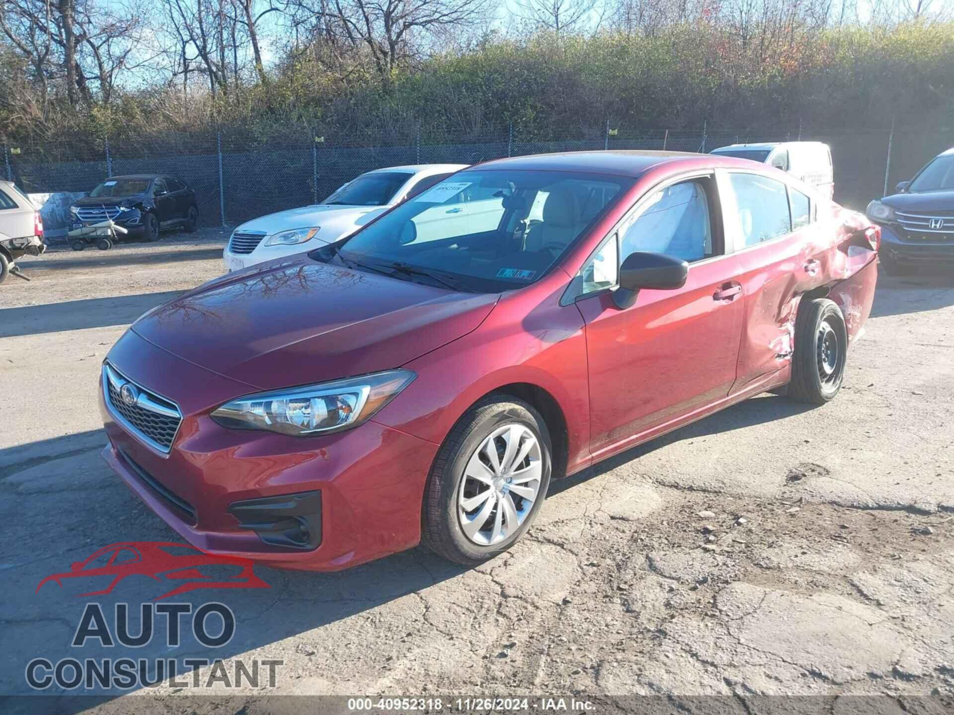 SUBARU IMPREZA 2019 - 4S3GKAA67K3607600