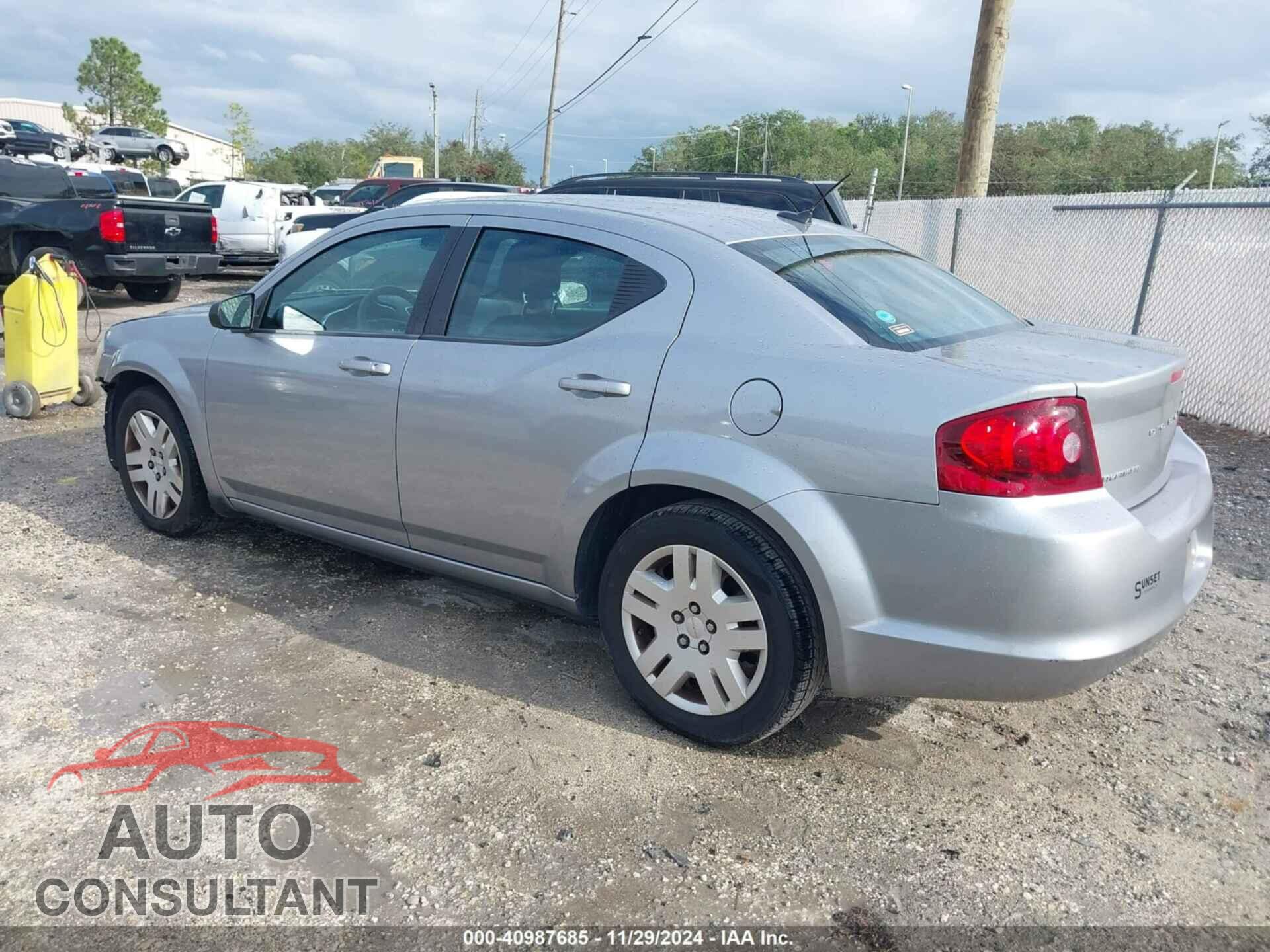 DODGE AVENGER 2014 - 1C3CDZAG9EN219202
