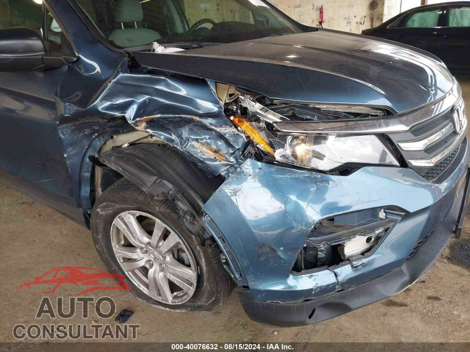 HONDA PILOT 2018 - 5FNYF6H14JB059492