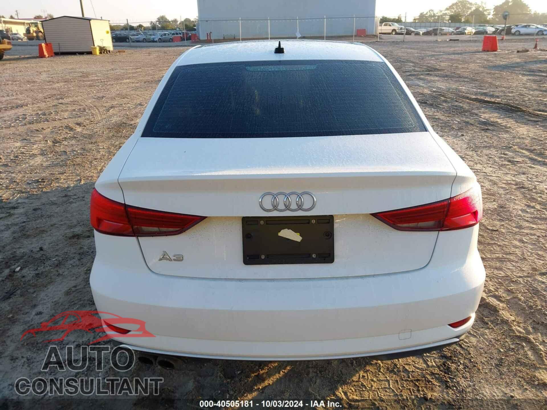 AUDI A3 2019 - WAUAUGFF4K1012885