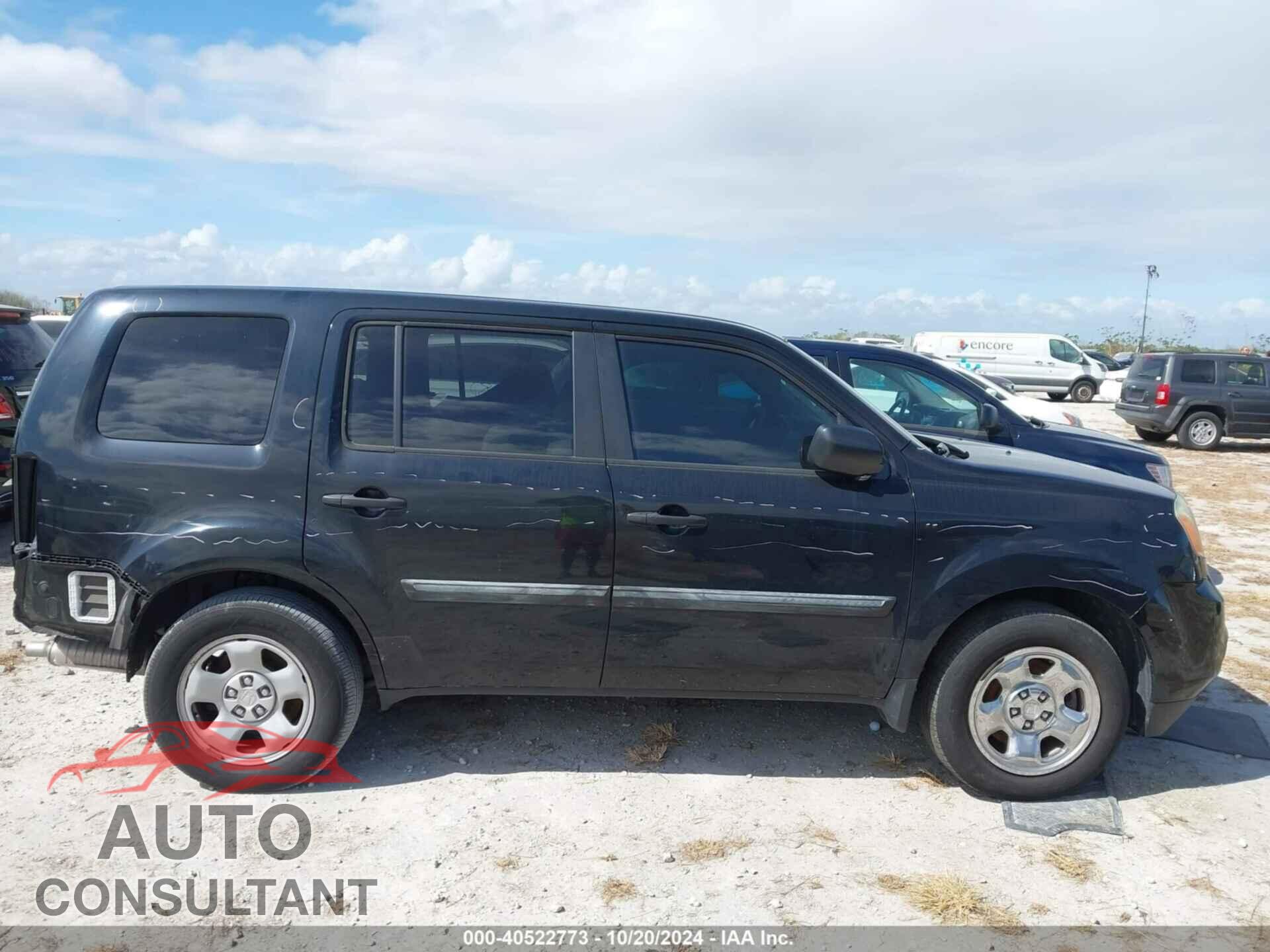 HONDA PILOT 2015 - 5FNYF3H24FB015457