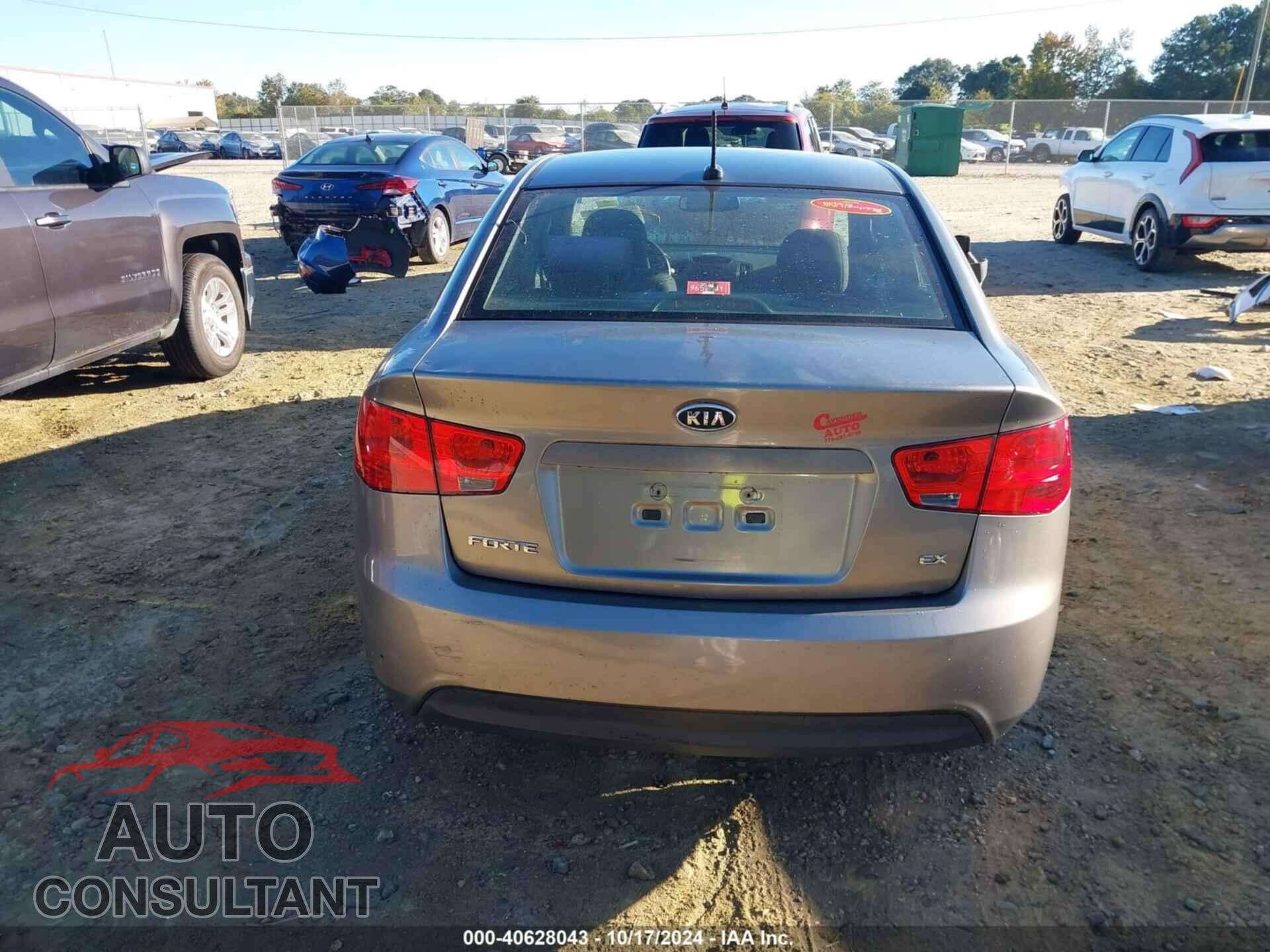 KIA FORTE 2012 - KNAFU4A27C5487191