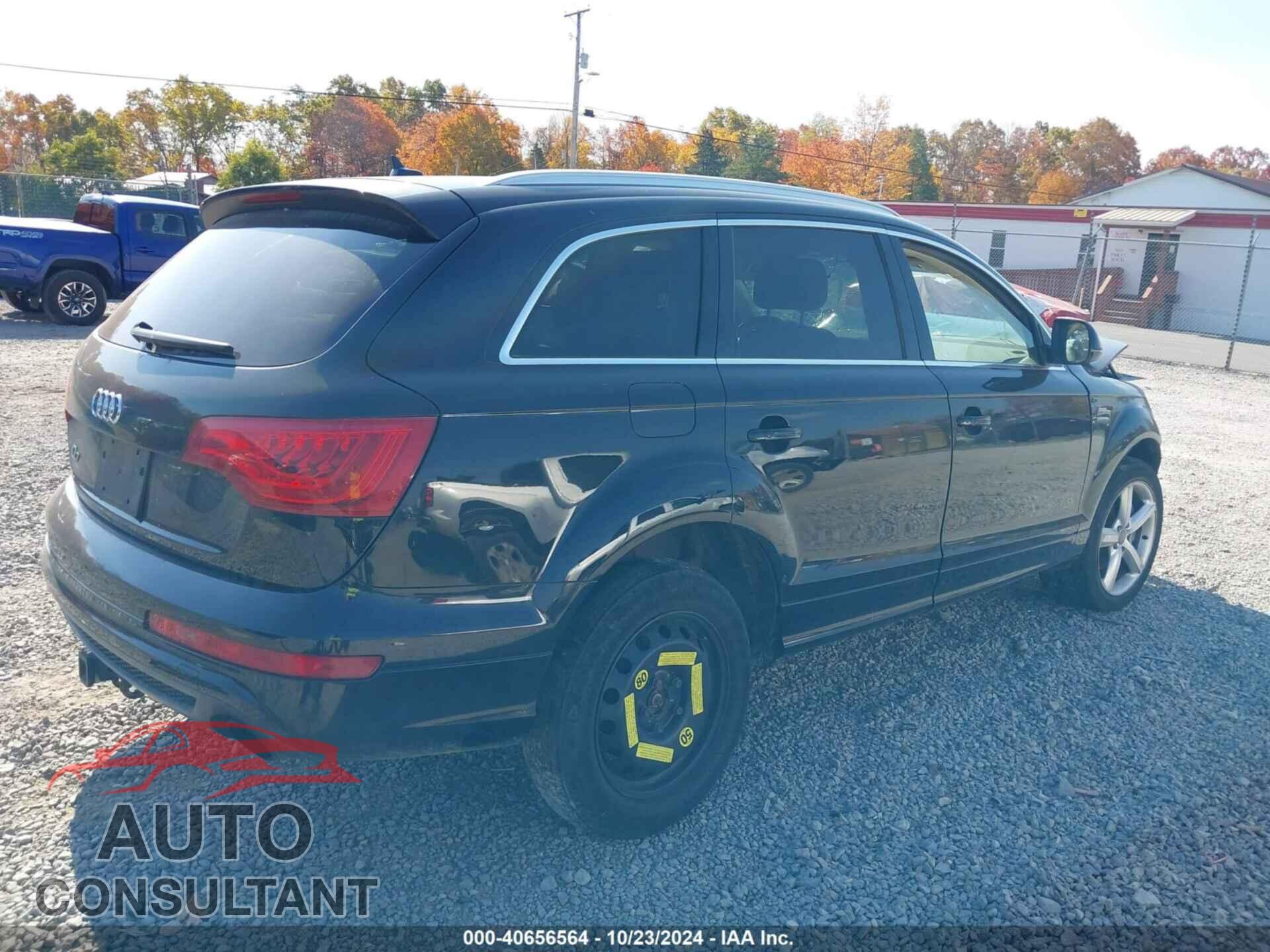 AUDI Q7 2012 - WA1DGAFE6CD007967