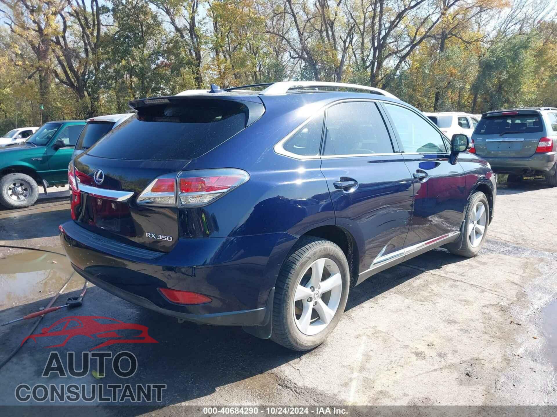 LEXUS RX 350 2013 - 2T2BK1BA2DC163075