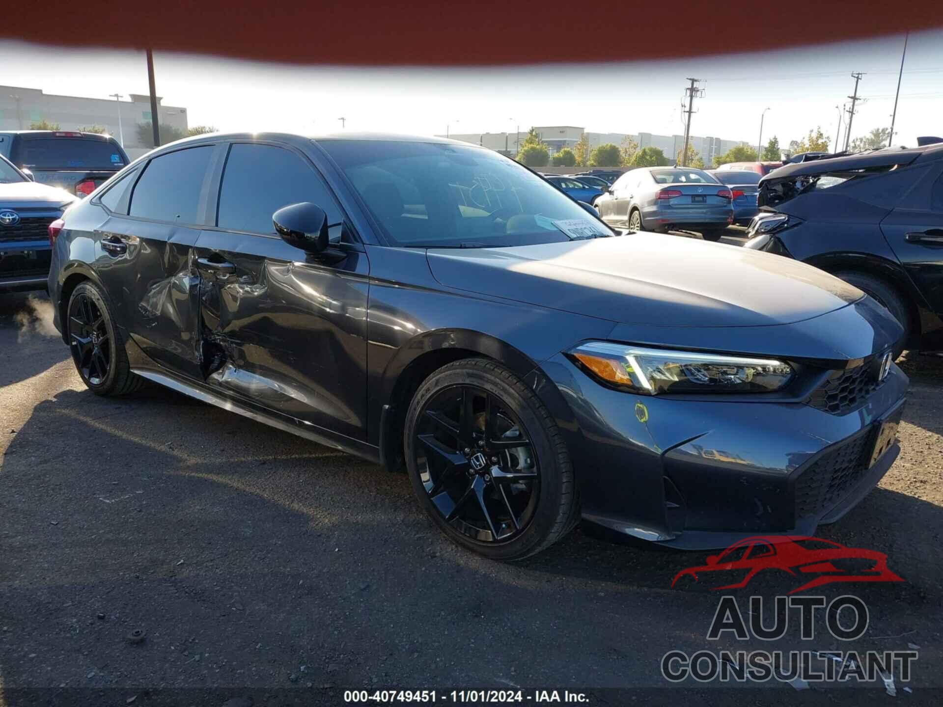 HONDA CIVIC 2025 - 2HGFE2F56SH500237
