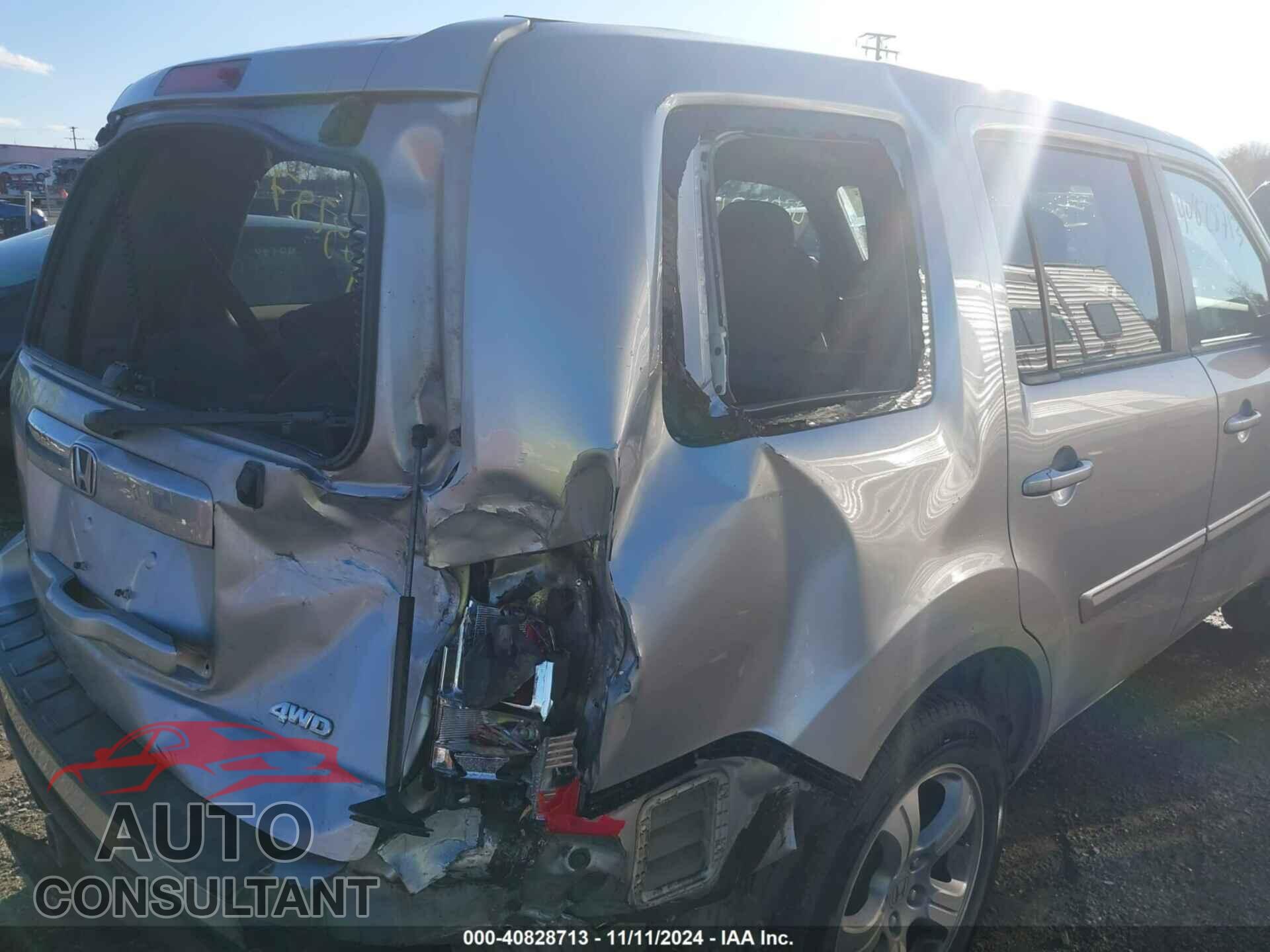 HONDA PILOT 2015 - 5FNYF4H46FB035488