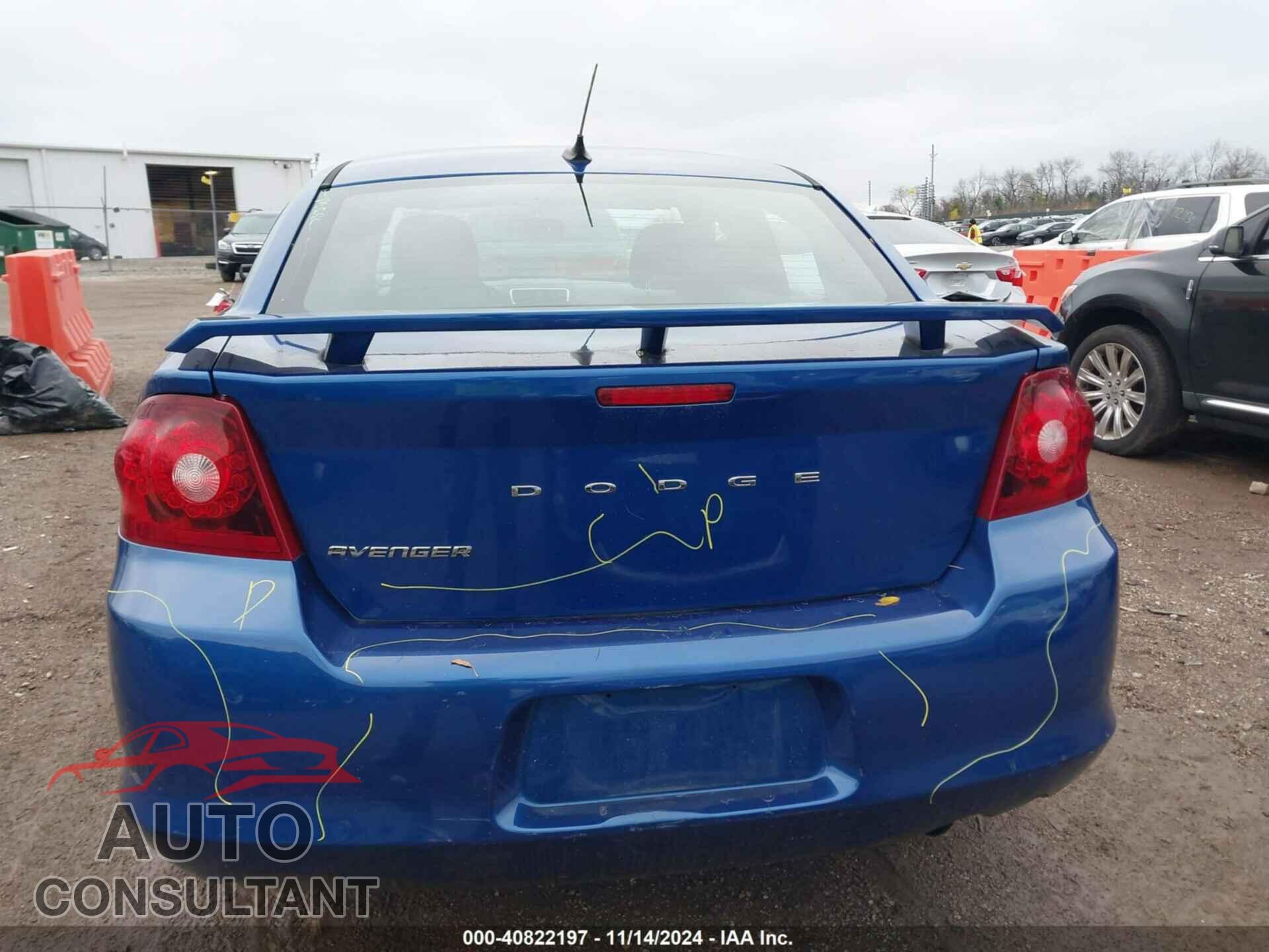 DODGE AVENGER 2014 - 1C3CDZABXEN199997