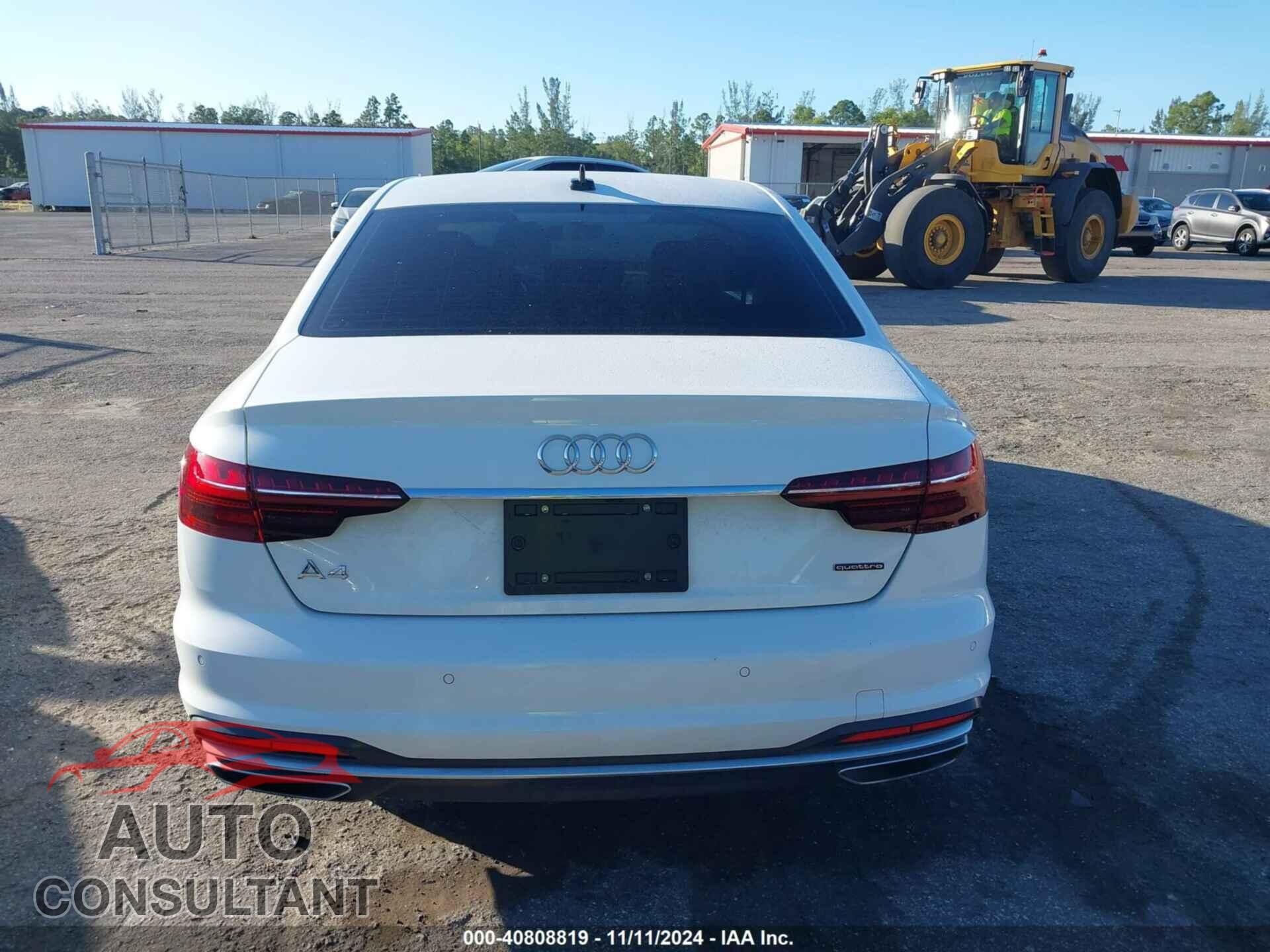 AUDI A4 2024 - WAUABAF41RN004358
