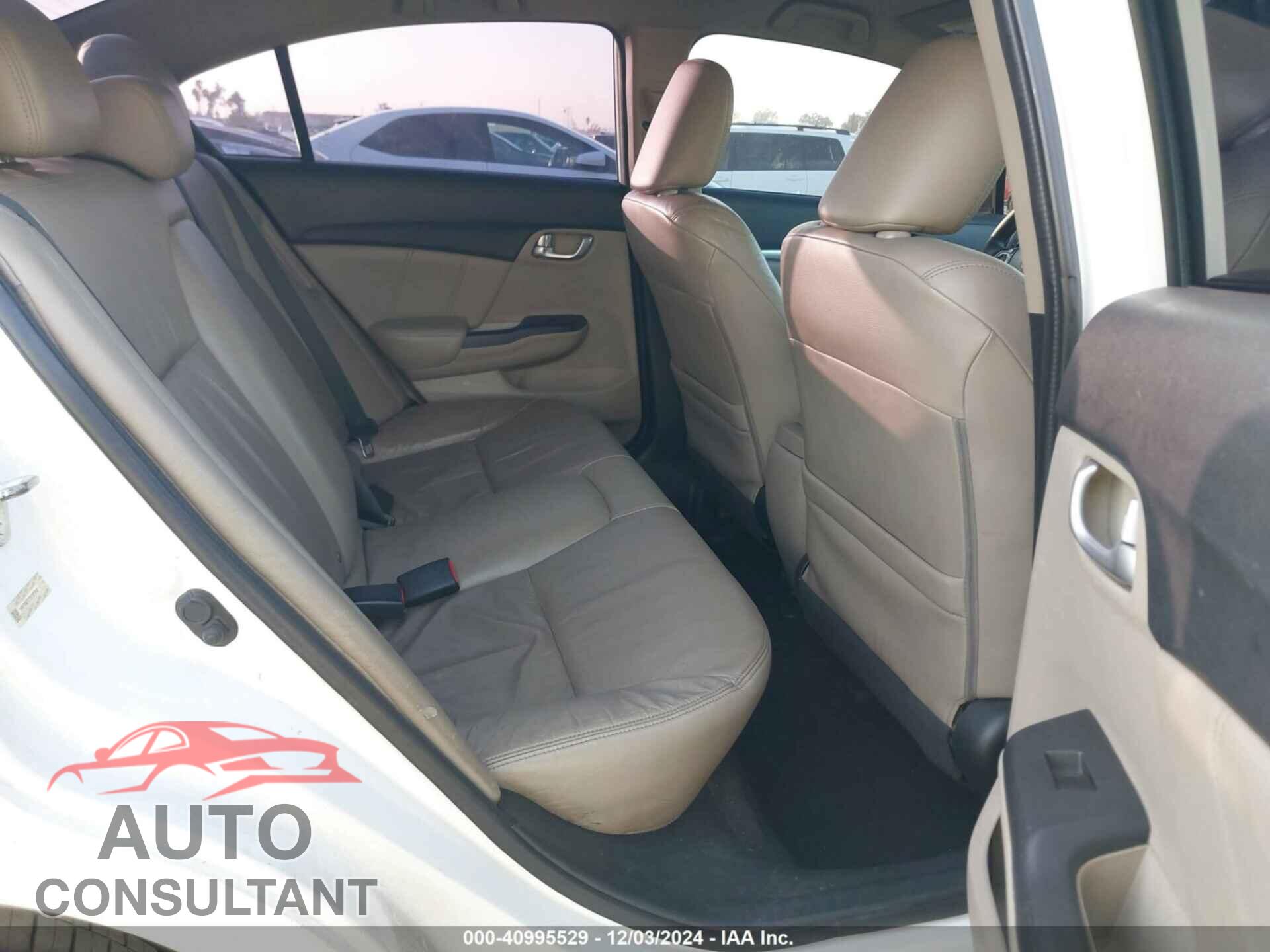 HONDA CIVIC HYBRID 2013 - 19XFB4F37DE201940