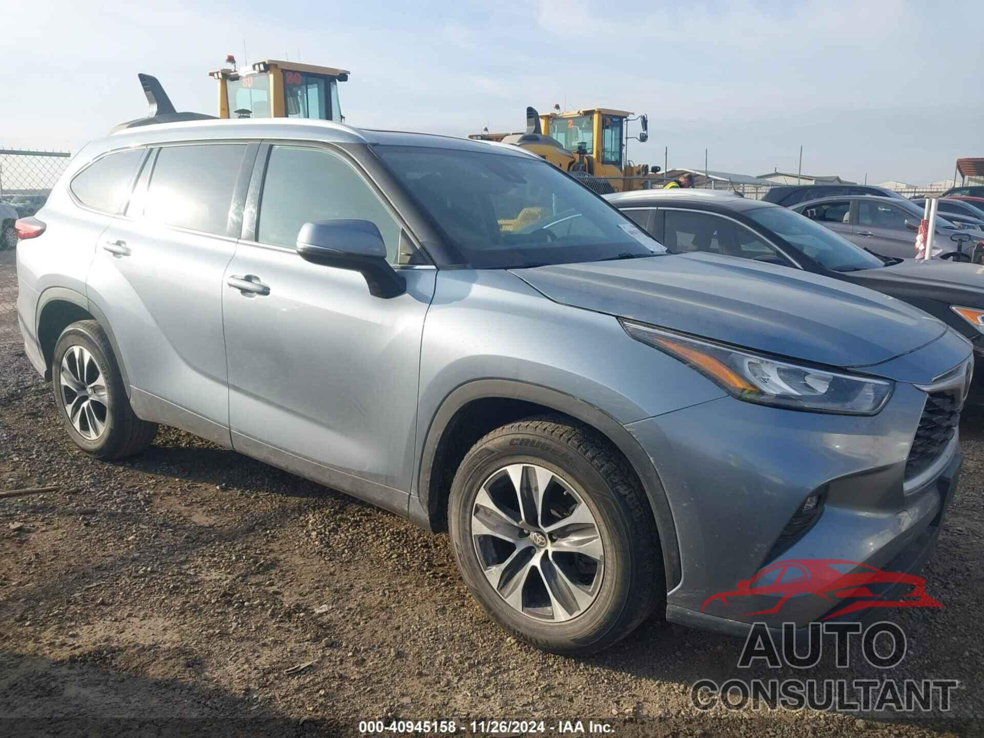 TOYOTA HIGHLANDER 2020 - 5TDGZRAH3LS001240