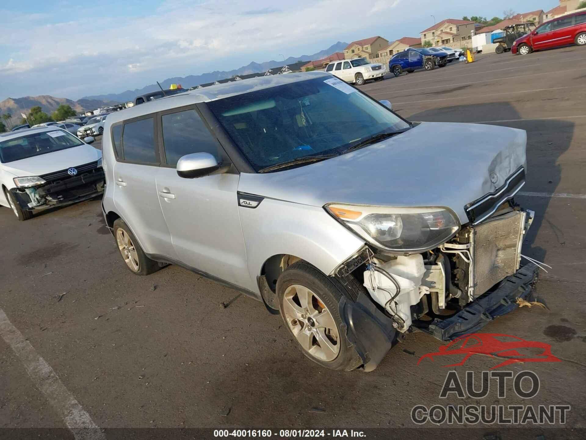 KIA SOUL 2017 - KNDJN2A23H7462931