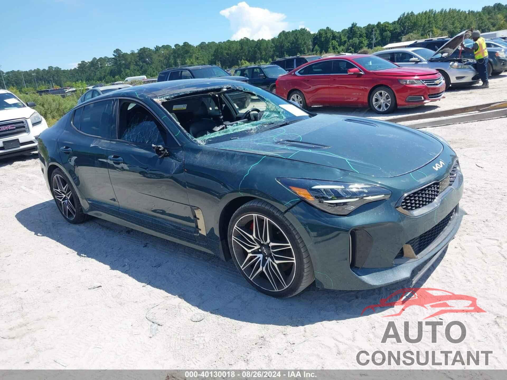 KIA STINGER 2022 - KNAE45LC3N6106621