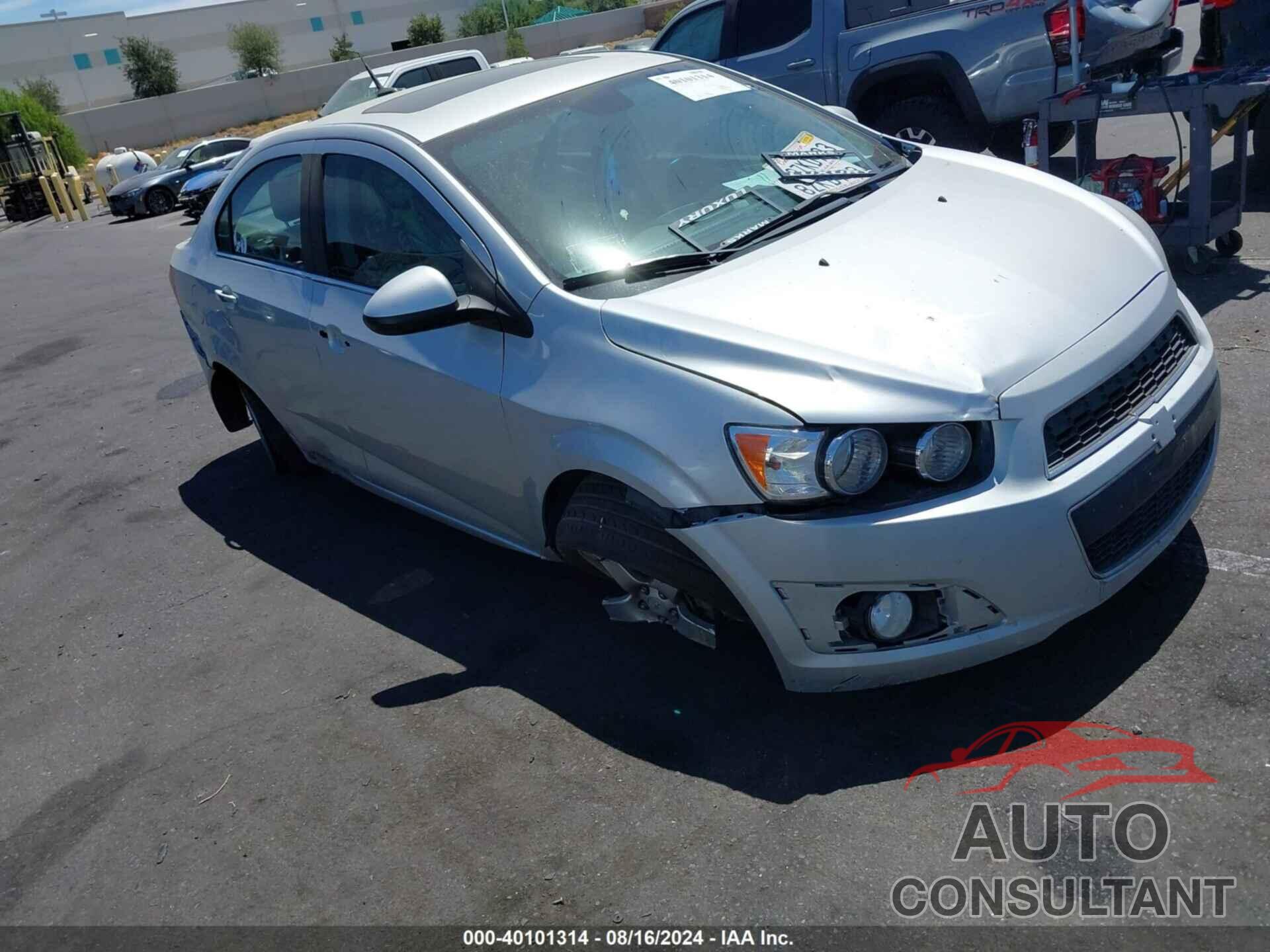 CHEVROLET SONIC 2012 - 1G1JE5SHXC4170880