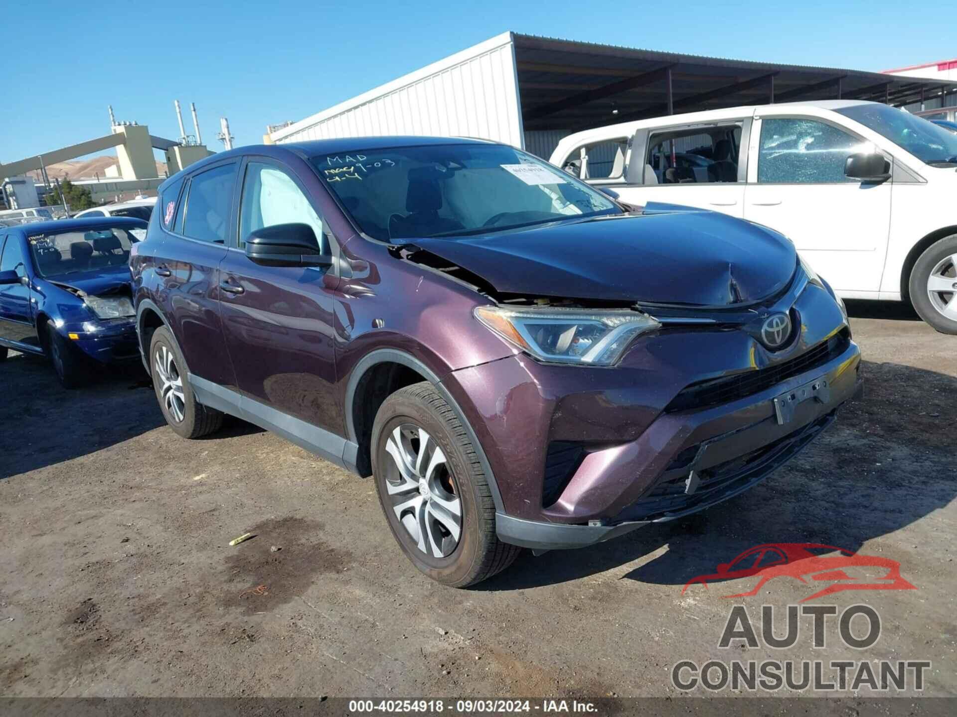 TOYOTA RAV4 2018 - 2T3ZFREV0JW442451