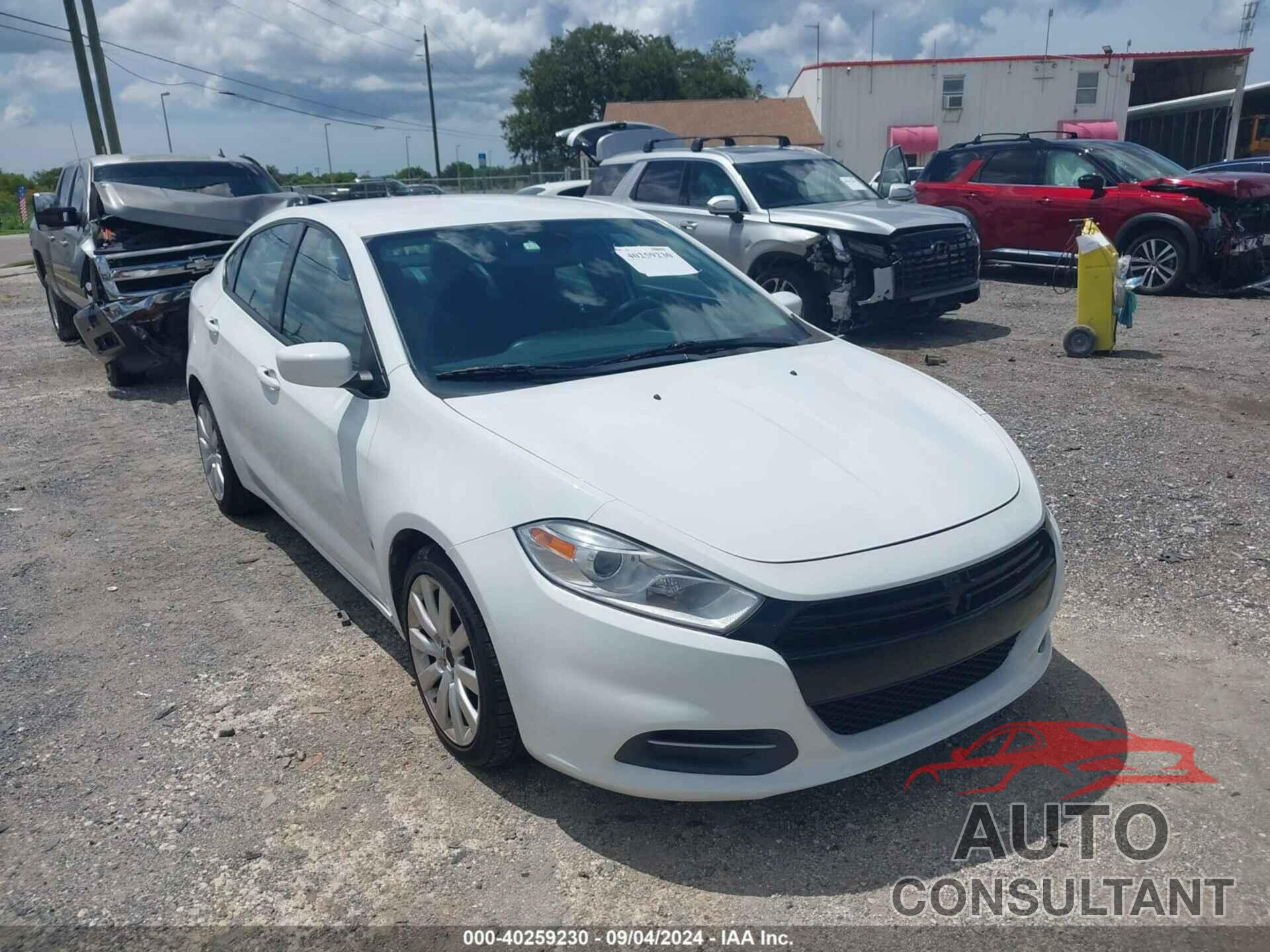 DODGE DART 2016 - 1C3CDFAA8GD767355