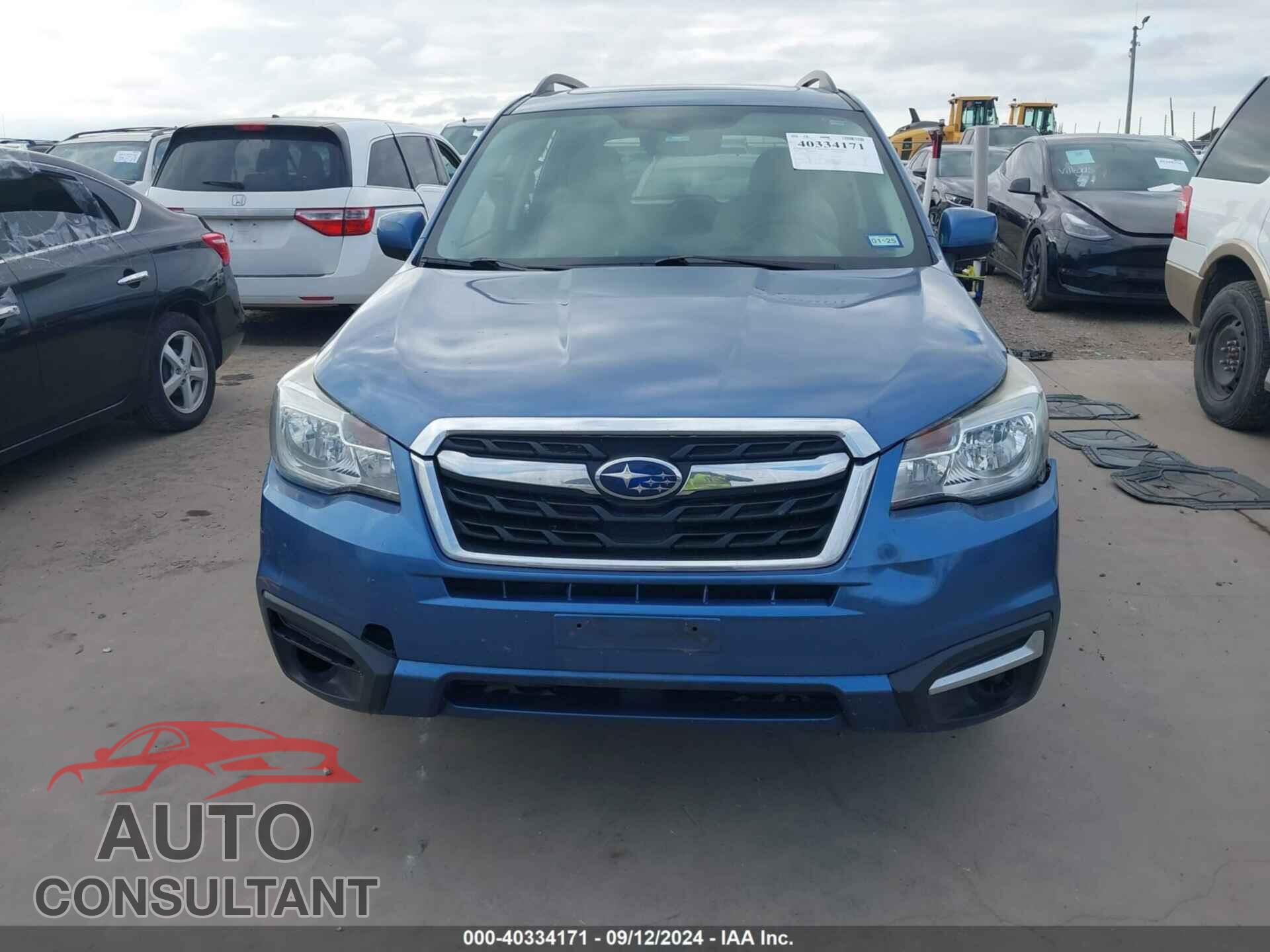 SUBARU FORESTER 2017 - JF2SJAEC1HH410335