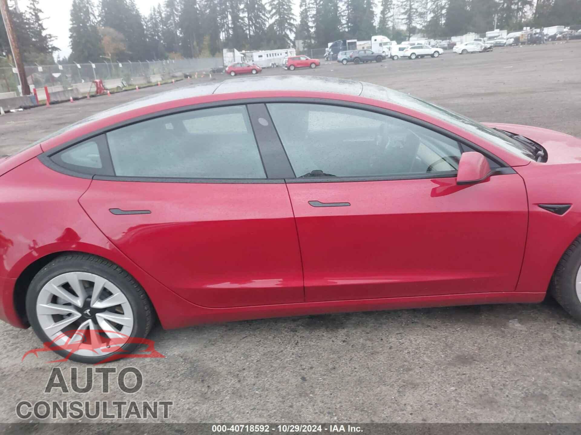 TESLA MODEL 3 2022 - 5YJ3E1EB8NF273081