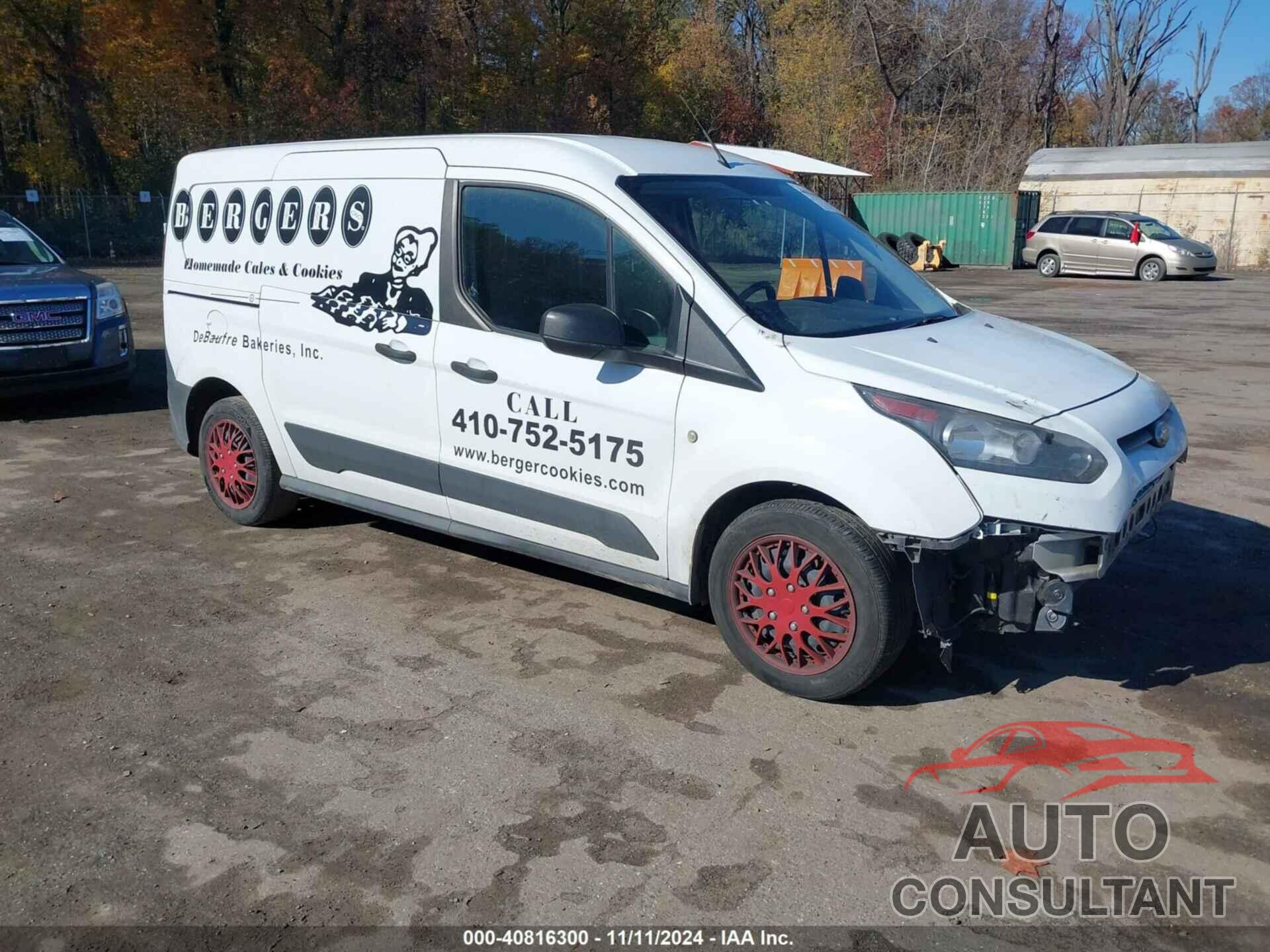 FORD TRANSIT CONNECT 2018 - NM0LS7E79J1342268