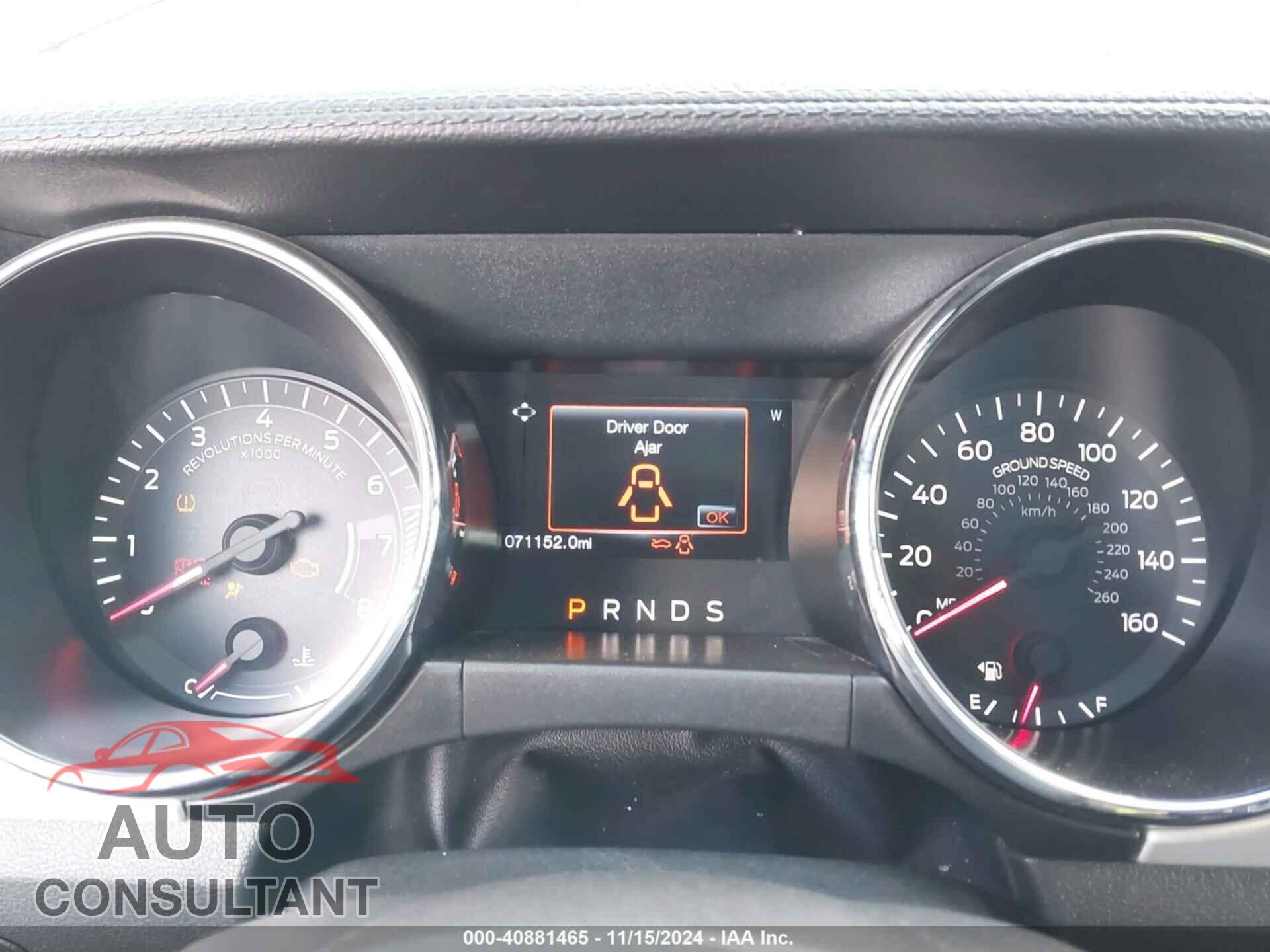 FORD MUSTANG 2017 - 1FA6P8TH5H5213942
