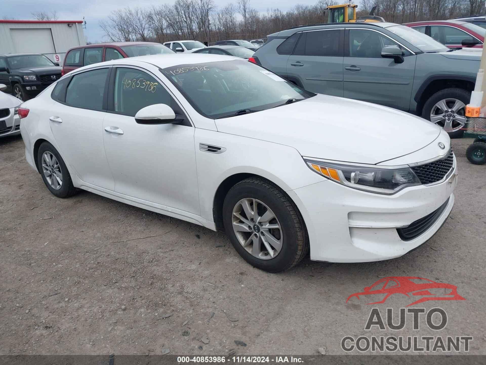 KIA OPTIMA 2016 - KNAGT4L3XG5073793