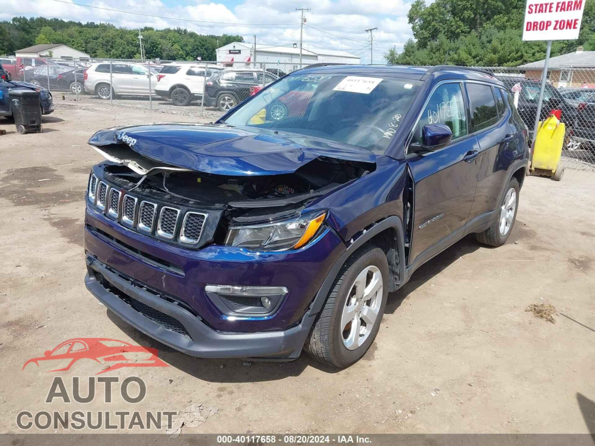JEEP COMPASS 2018 - 3C4NJCBB3JT186723