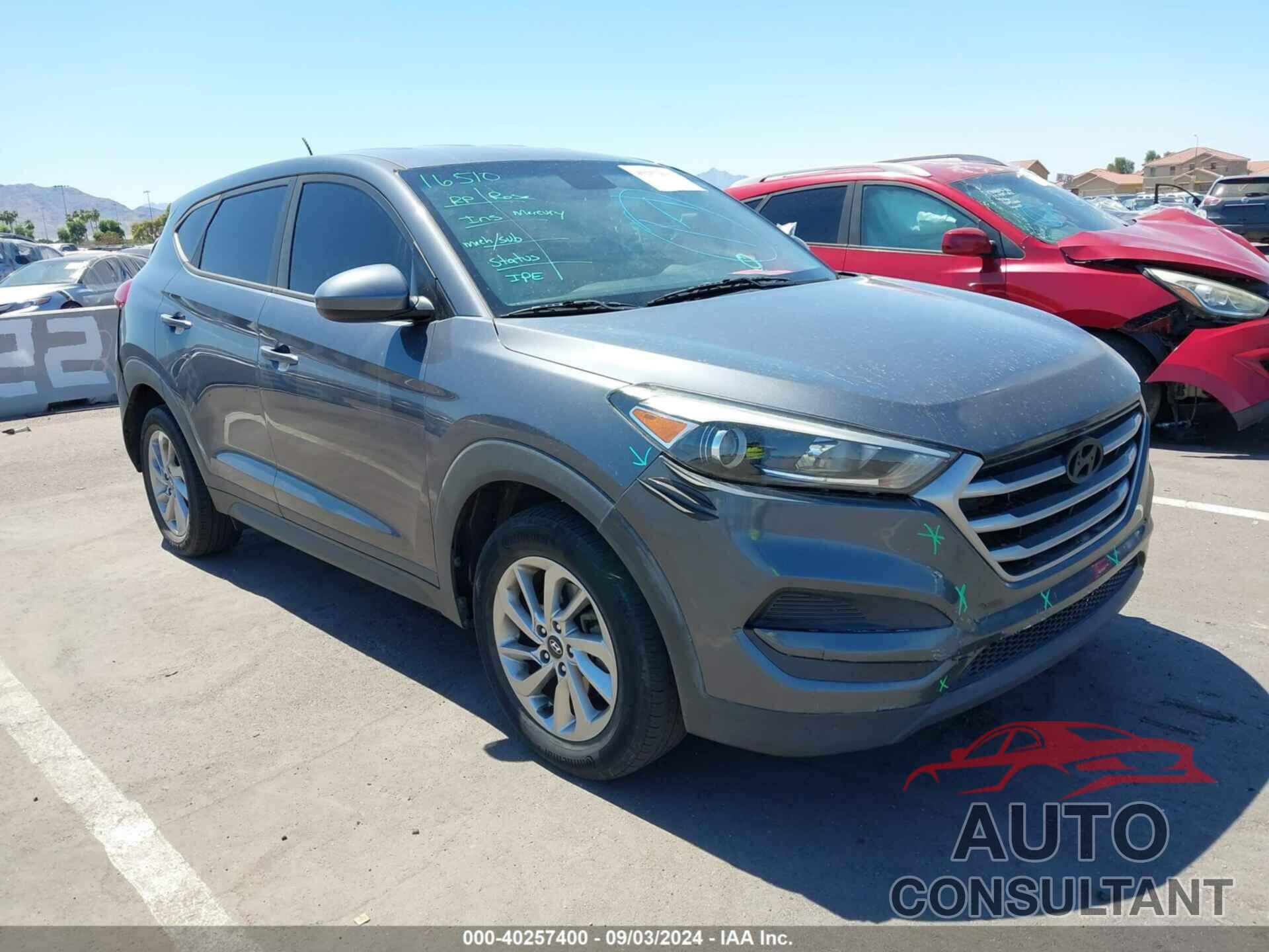 HYUNDAI TUCSON 2016 - KM8J23A46GU187177