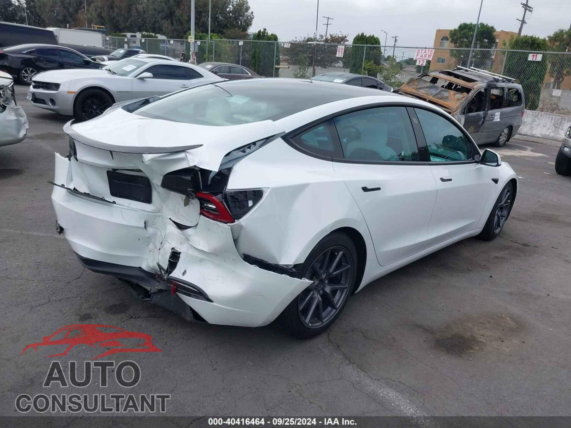 TESLA MODEL 3 2022 - 5YJ3E1EA6NF178042