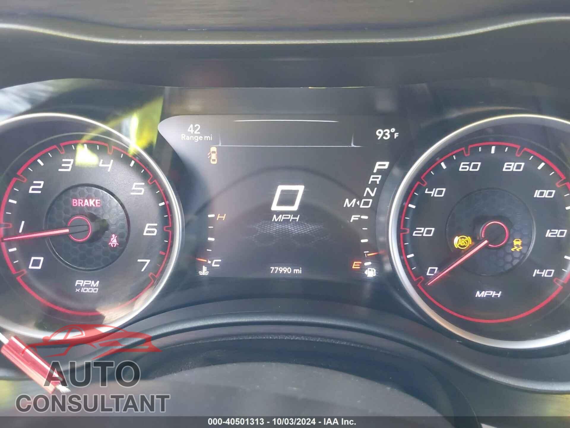 DODGE CHARGER 2017 - 2C3CDXBG9HH642328