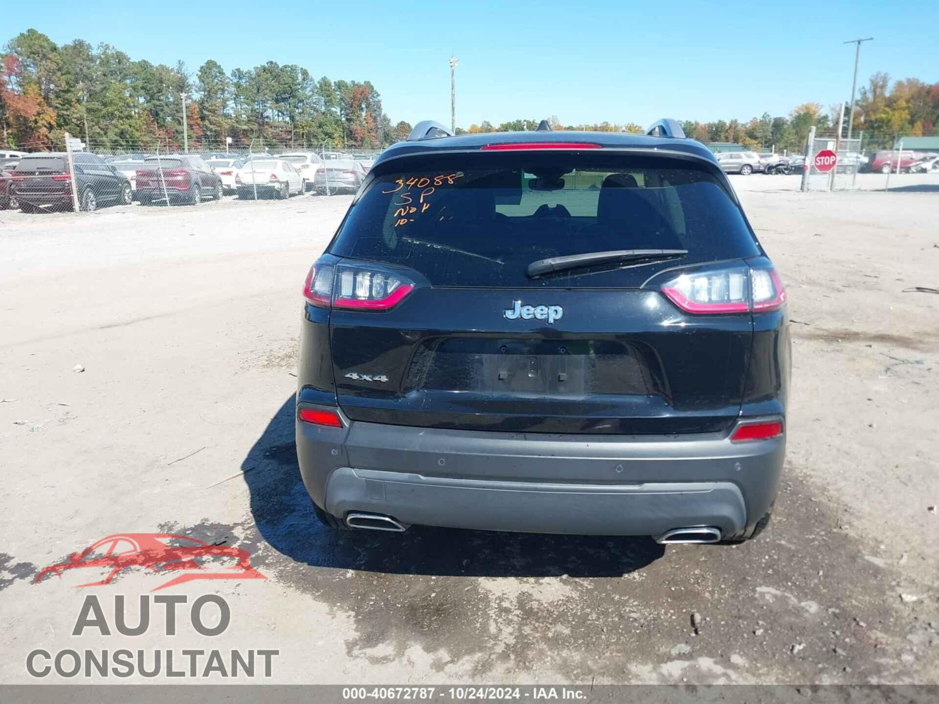 JEEP CHEROKEE 2020 - 1C4PJMLX1LD644826