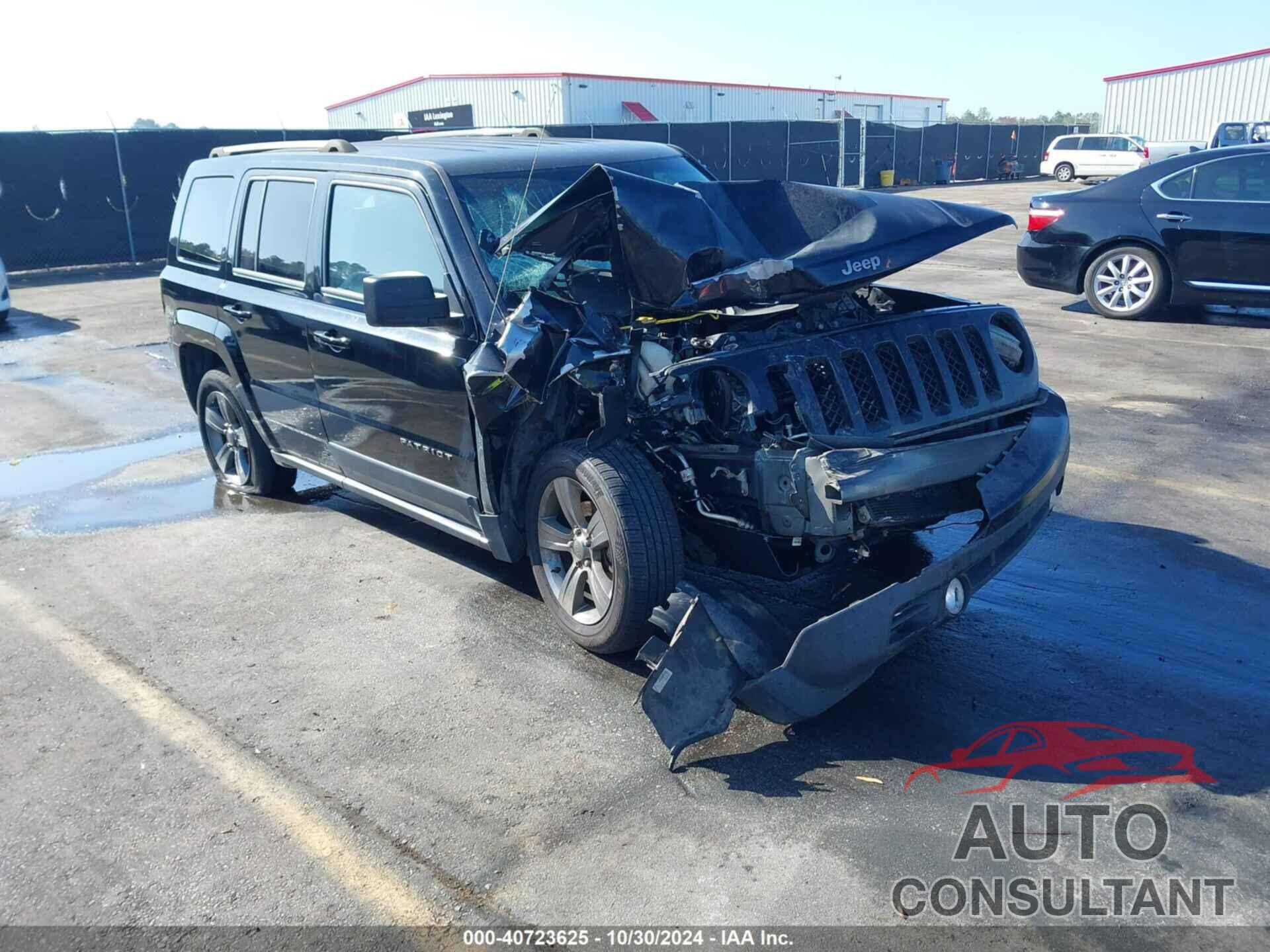 JEEP PATRIOT 2017 - 1C4NJPBA6HD185760