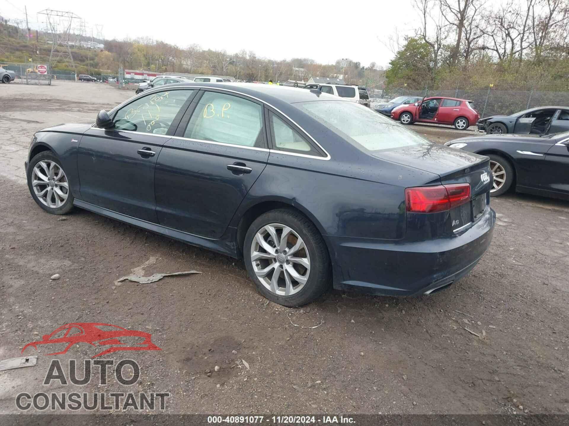 AUDI A6 2017 - WAUH2AFC5HN116486