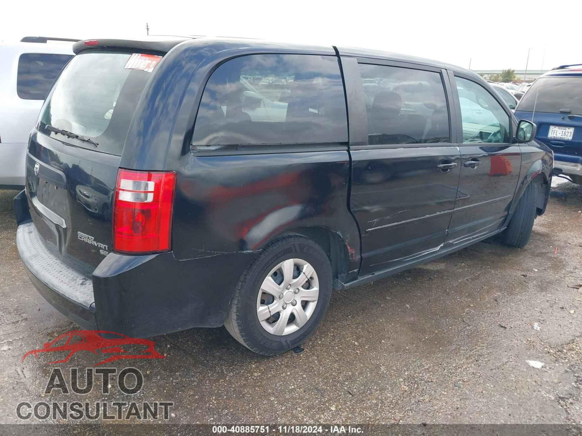 DODGE GRAND CARAVAN 2010 - 2D4RN4DE1AR144043