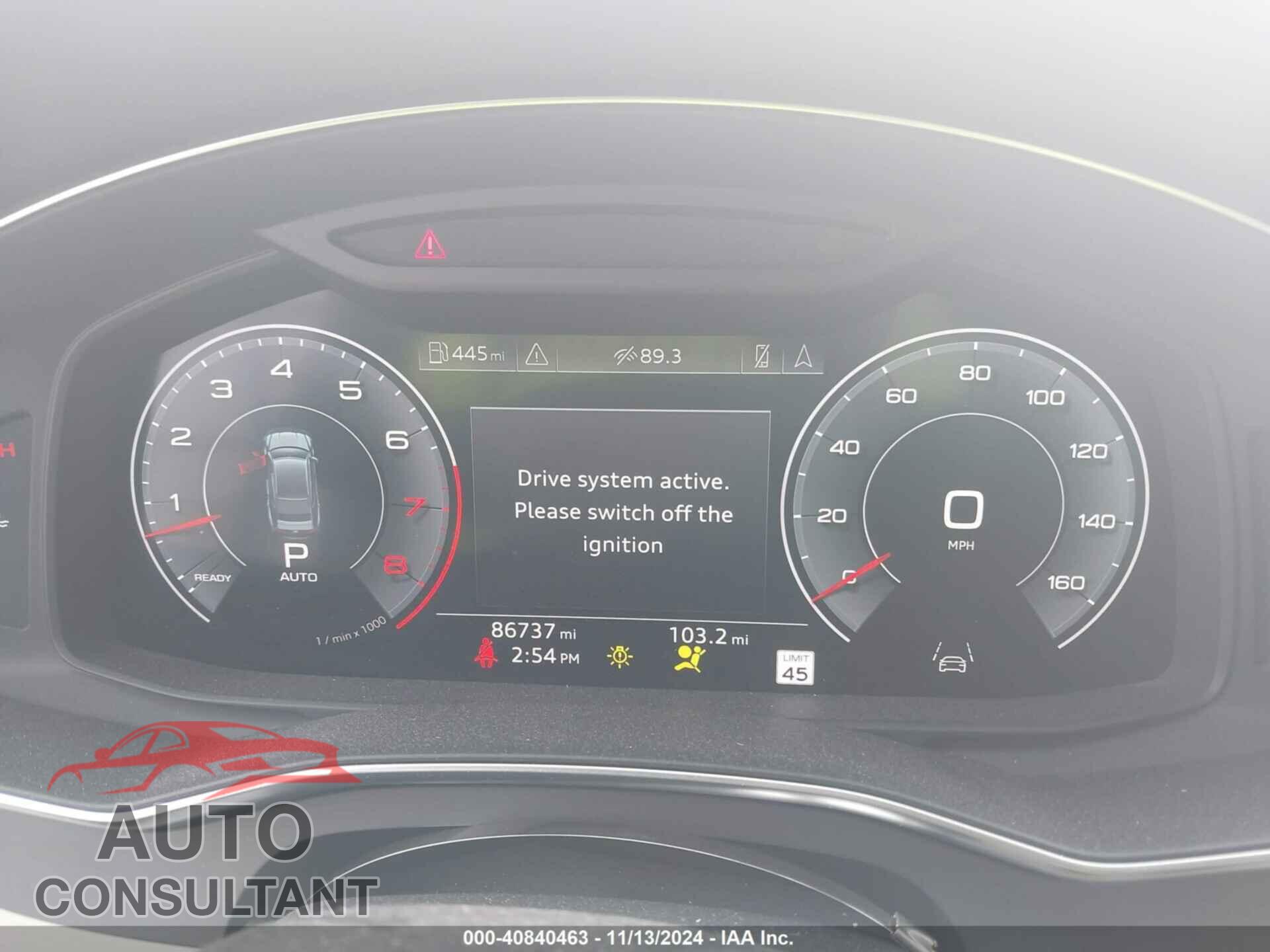 AUDI A7 2019 - WAUV2AF22KN101994