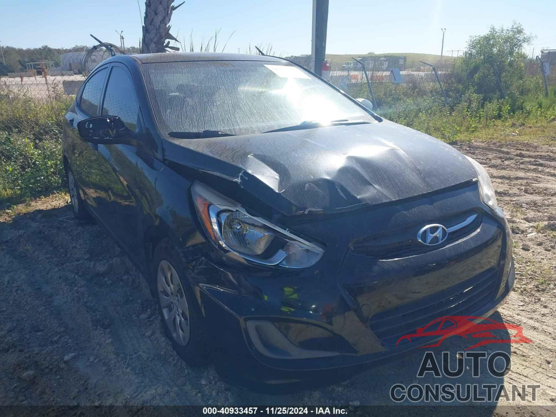 HYUNDAI ACCENT 2016 - KMHCT4AE8GU971395