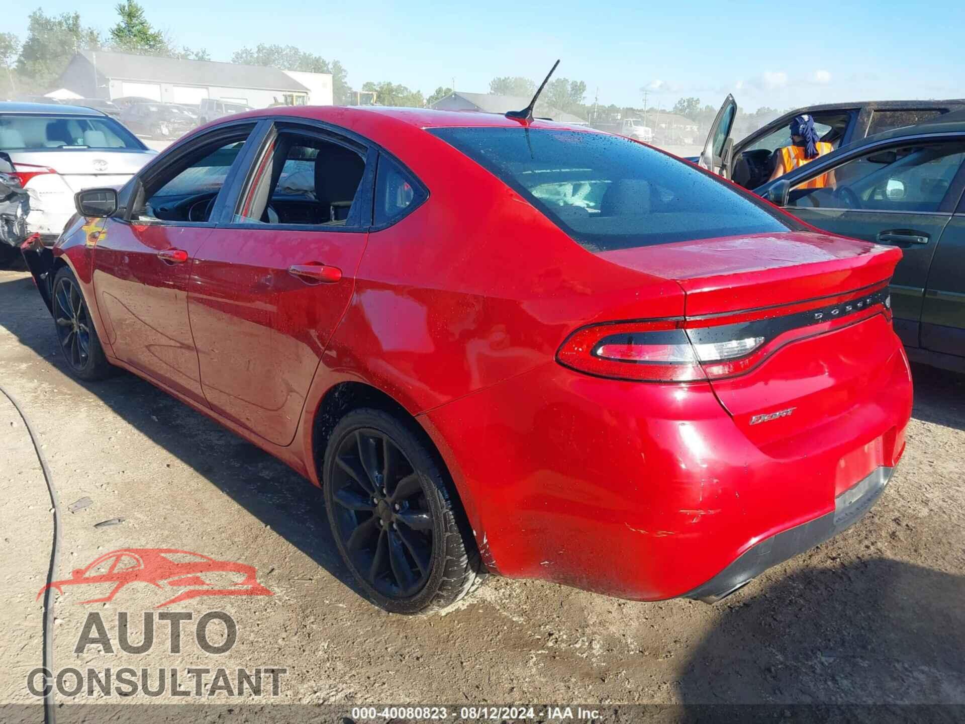 DODGE DART 2016 - 1C3CDFBBXGD679673