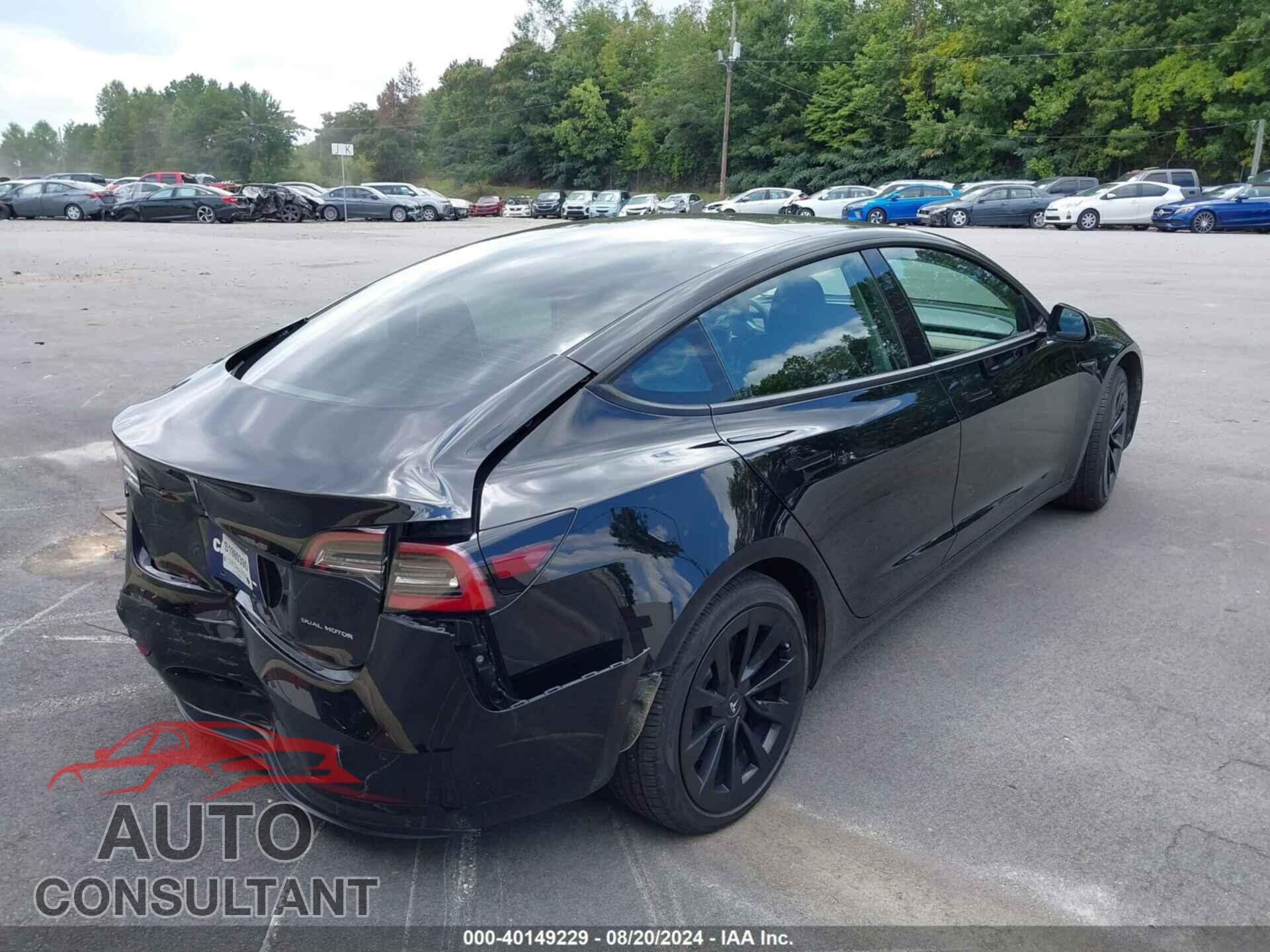TESLA MODEL 3 2022 - 5YJ3E1EB6NF183668