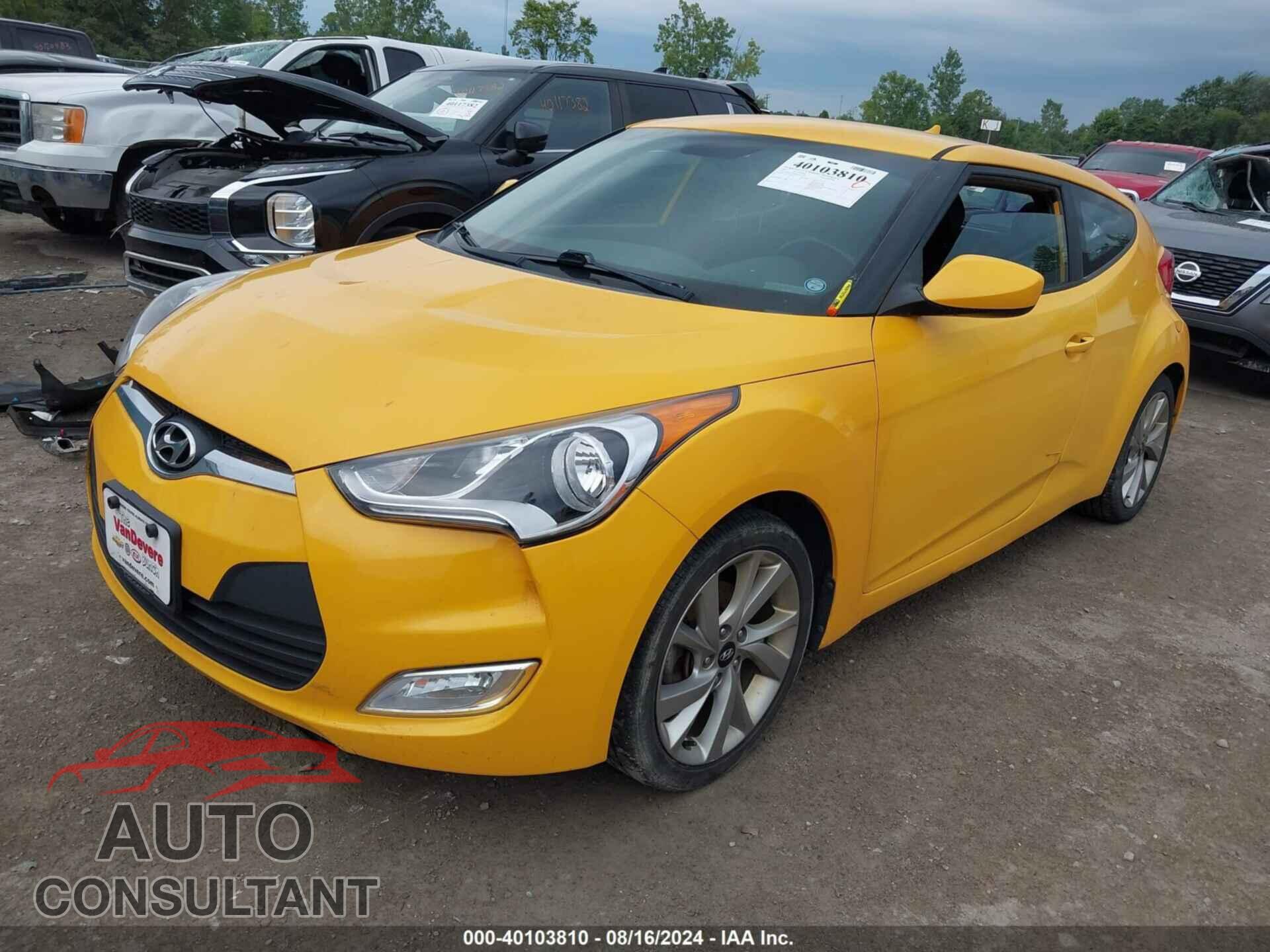 HYUNDAI VELOSTER 2017 - KMHTC6AD9HU307790