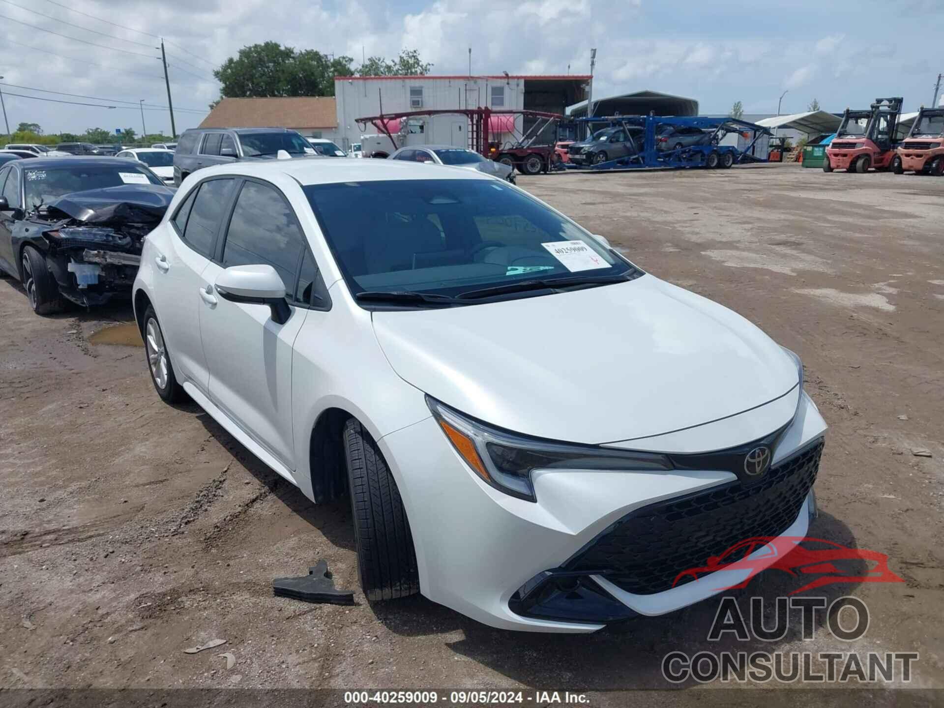 TOYOTA COROLLA 2023 - JTND4MBE2P3210464