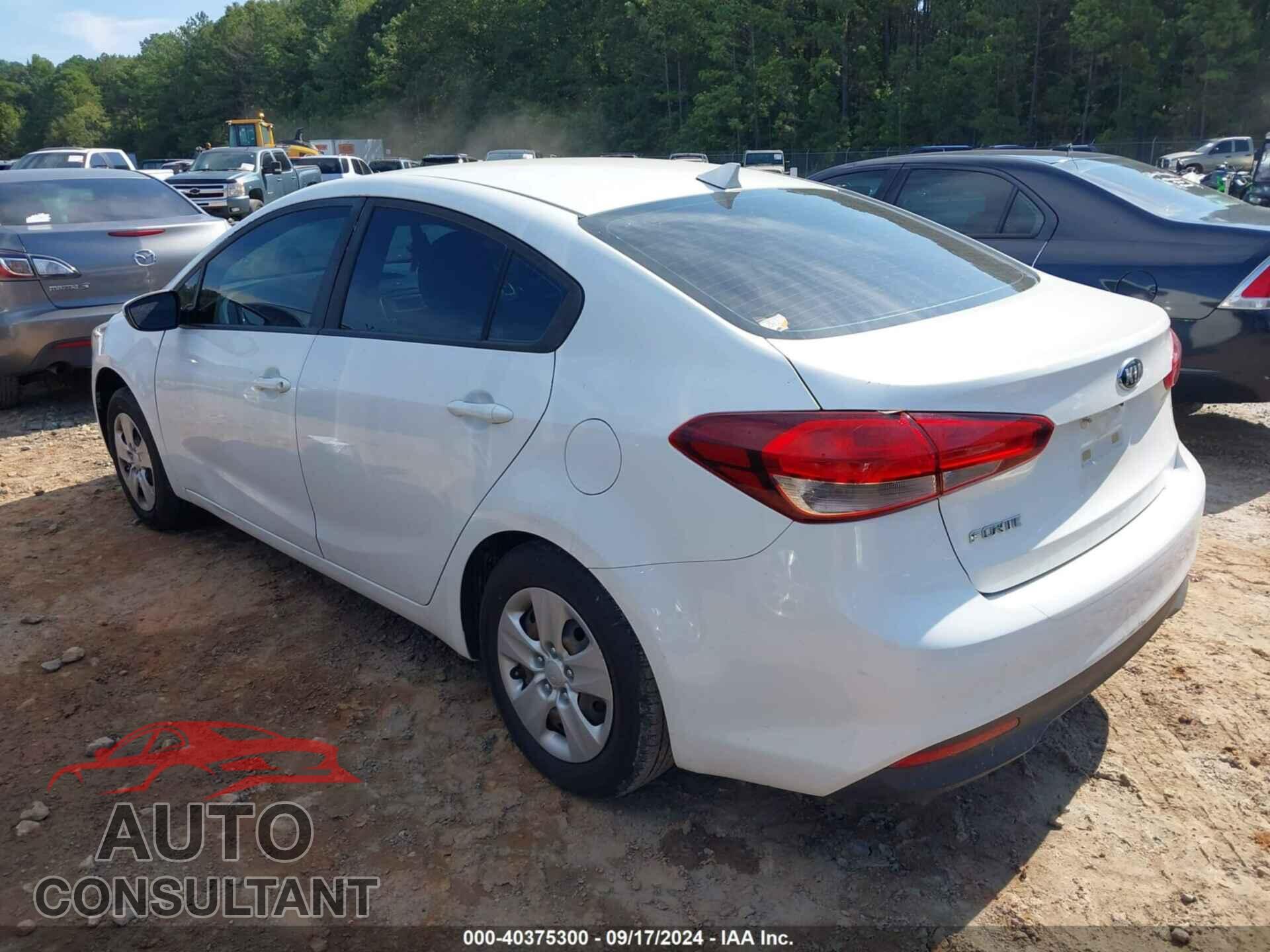 KIA FORTE 2017 - 3KPFK4A7XHE099789