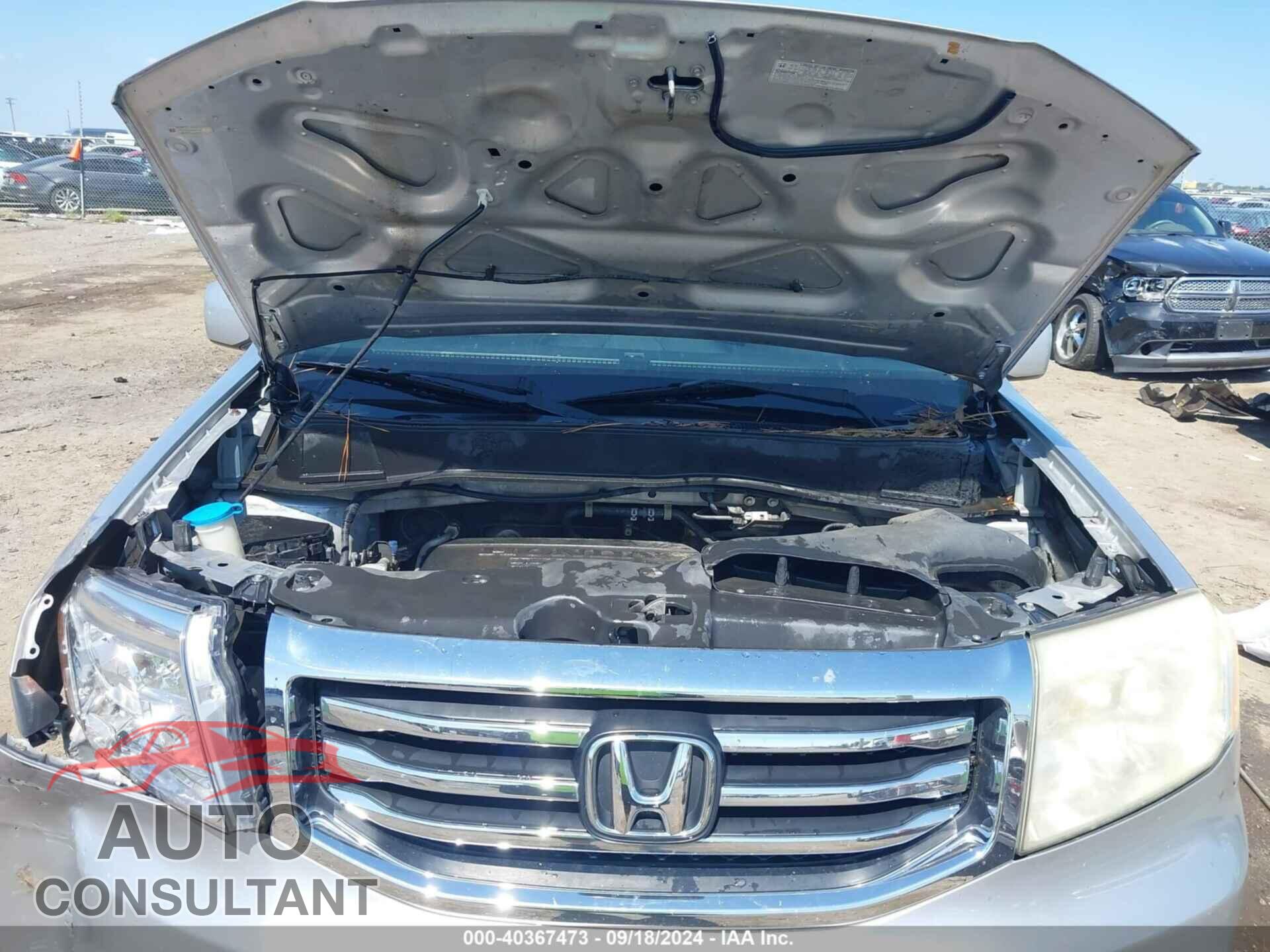 HONDA PILOT 2013 - 5FNYF3H5XDB031847