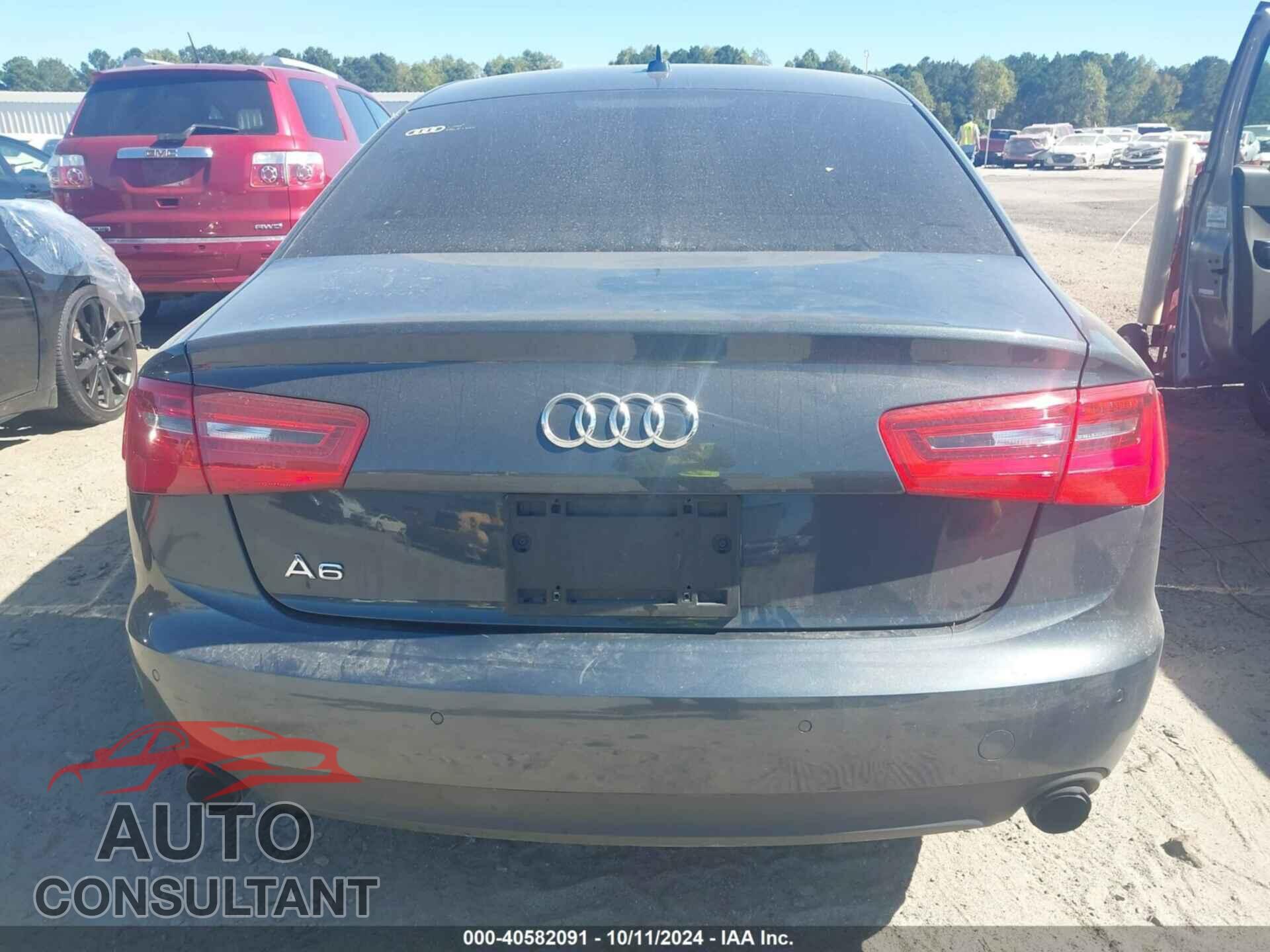 AUDI A6 2013 - WAUGFAFC4DN098282