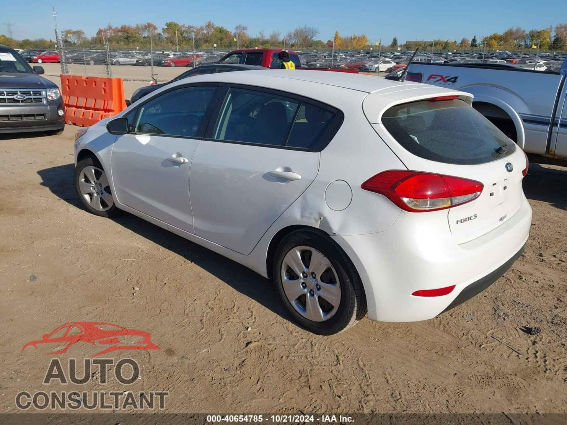 KIA FORTE 2016 - KNAFK5A87G5583621