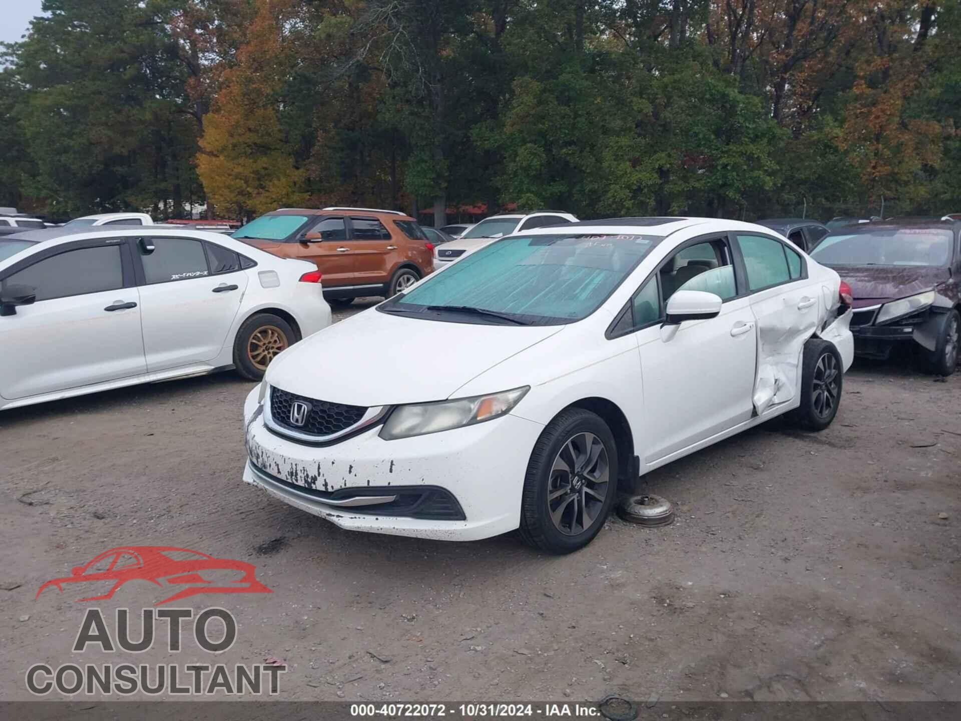 HONDA CIVIC 2015 - 2HGFB2F8XFH504221