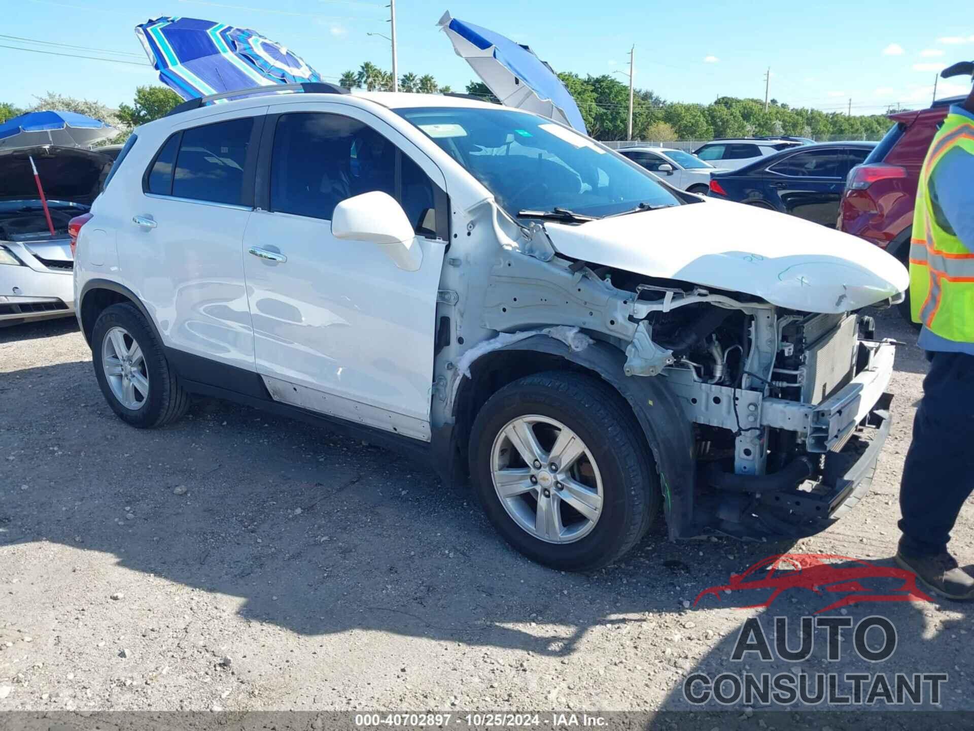 CHEVROLET TRAX 2017 - KL7CJLSB6HB194119