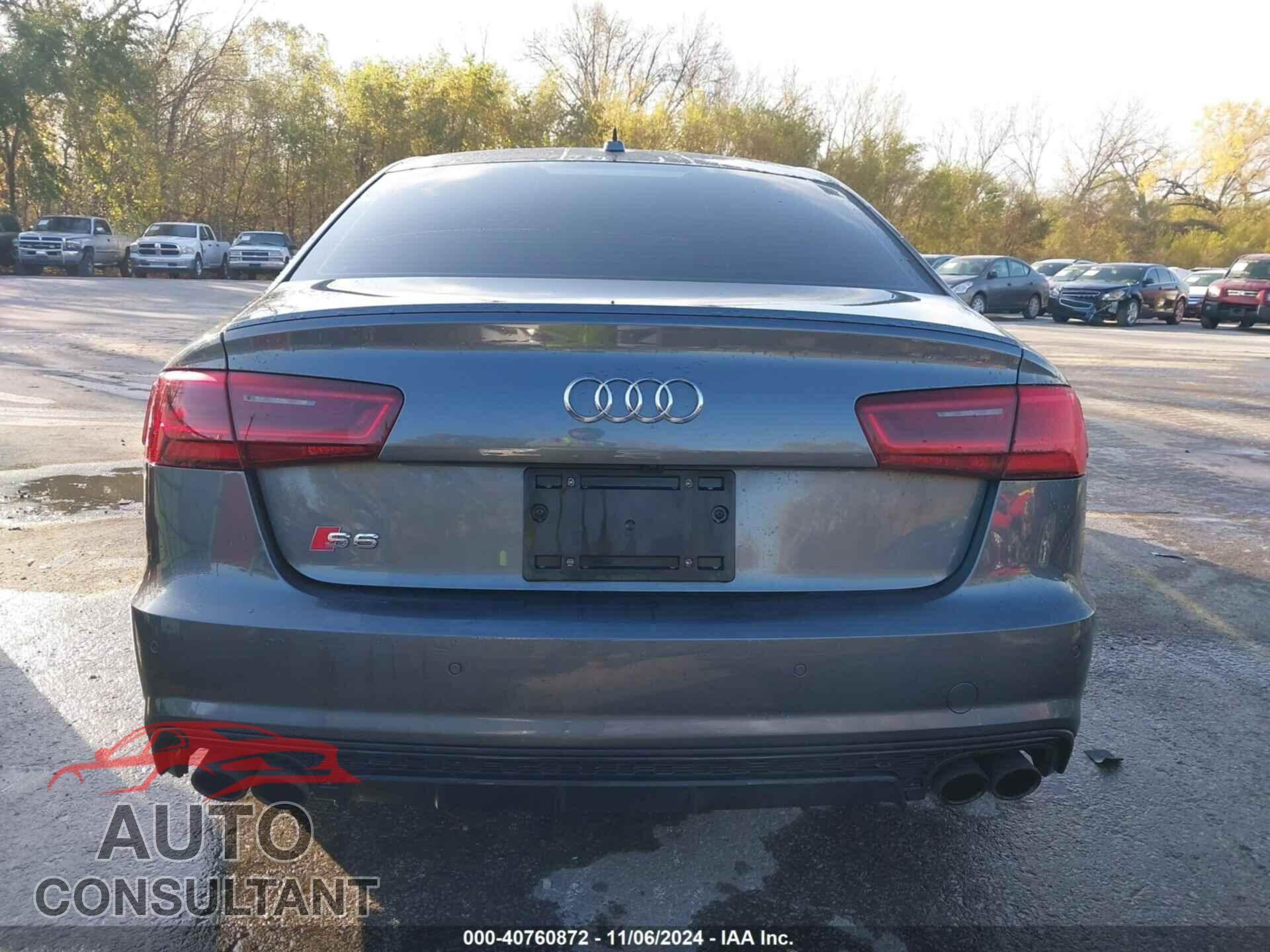 AUDI S6 2017 - WAUHFAFC8HN122738