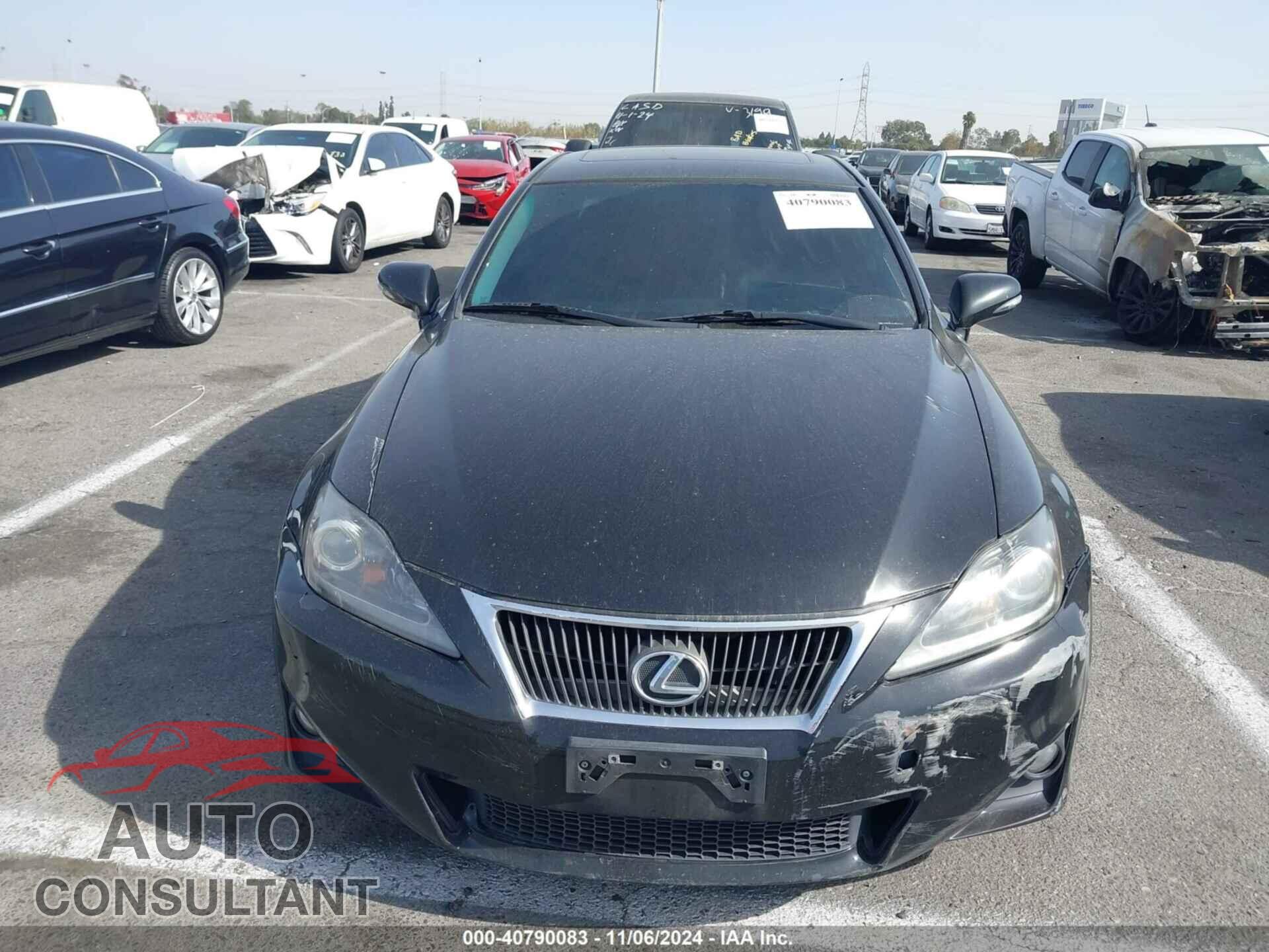 LEXUS IS 250 2012 - JTHBF5C22C5177074